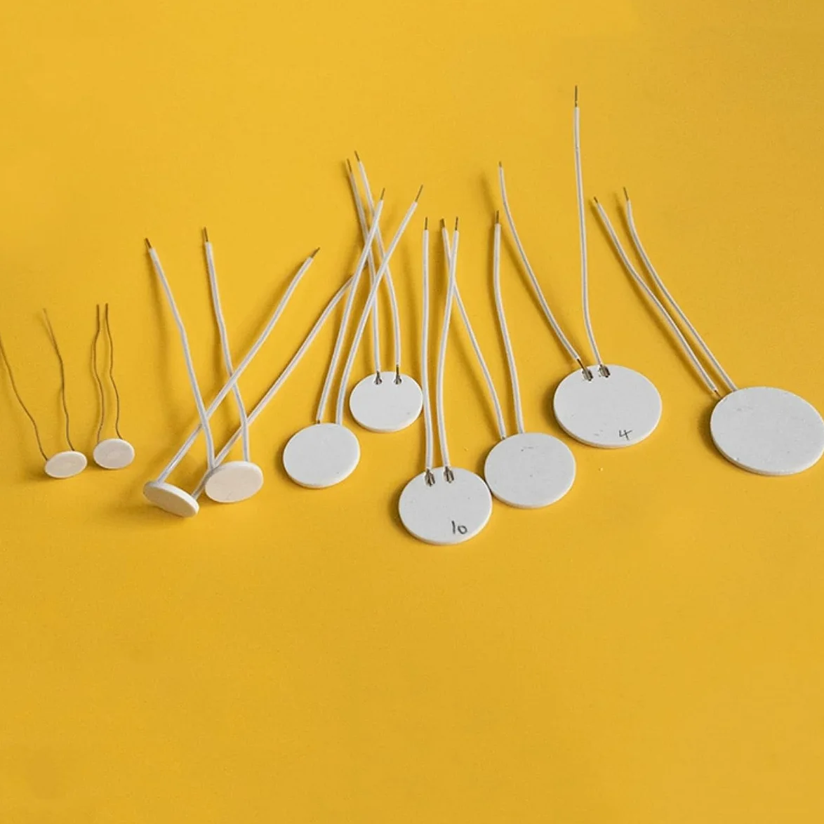 5 sztuk metalowy grzejnik ceramiczny 500 ° C ceramiczny element grzejny z tlenku glinu rezystor wolframowy(24x1.3mm 36V)