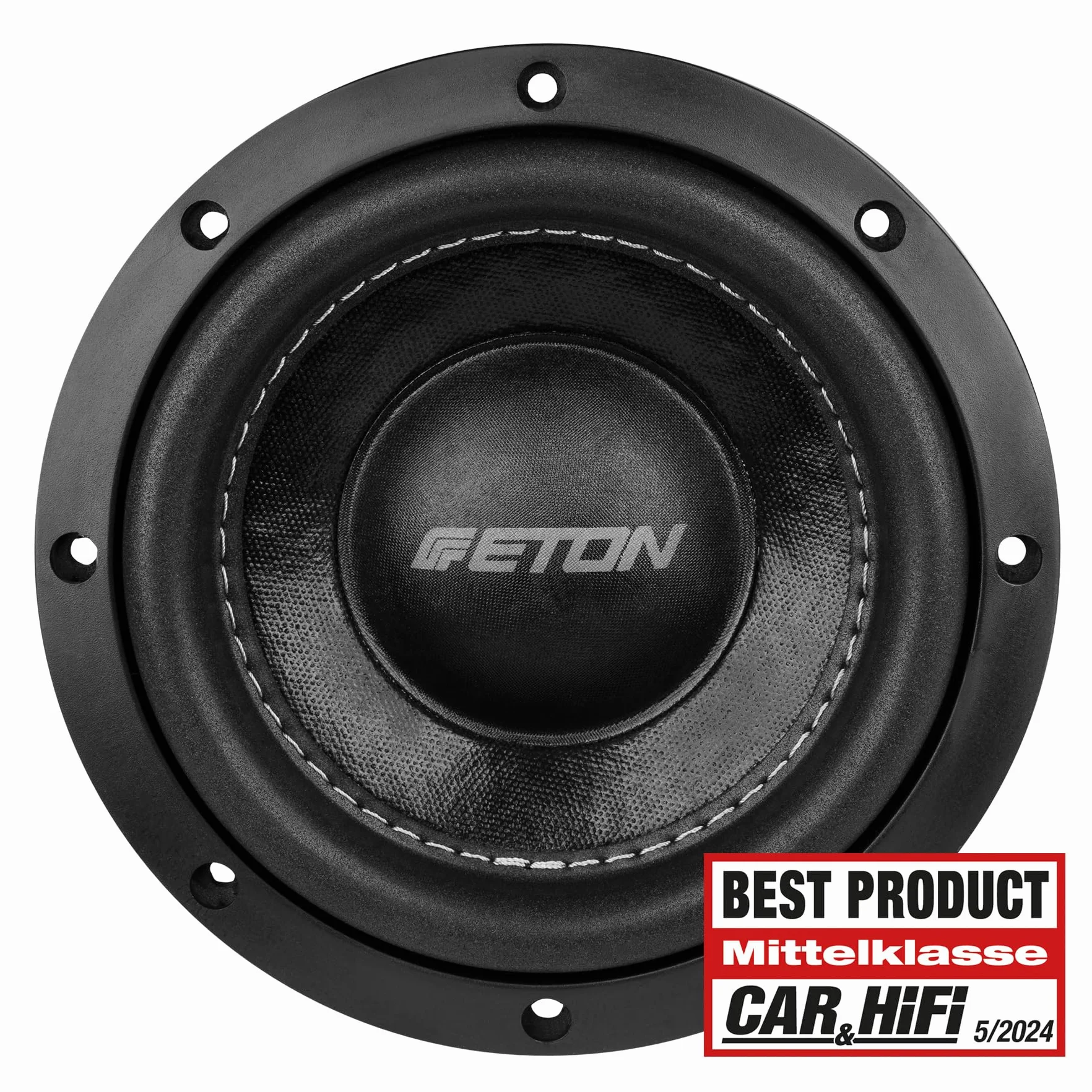 ETON MW 6.5 subwoofer 16,5 cm 6,5 cala długi skok basowy głośnik niskotonowy magnes ferrytowy podwójna cewka 2 omy 2 x 250 W