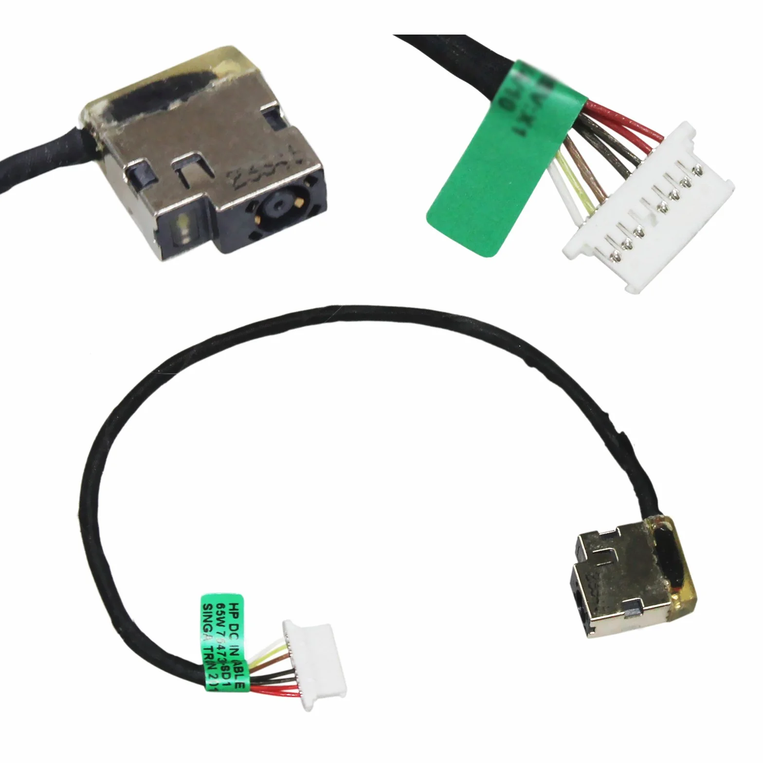 Gintai DC JACK ZŁĄCZE PORT ŁADOWANIA ZASILANIA dla HP Pavilion 799749-S17 799749-Y17 799749-F17 799749-T17 806746-001 931613-001