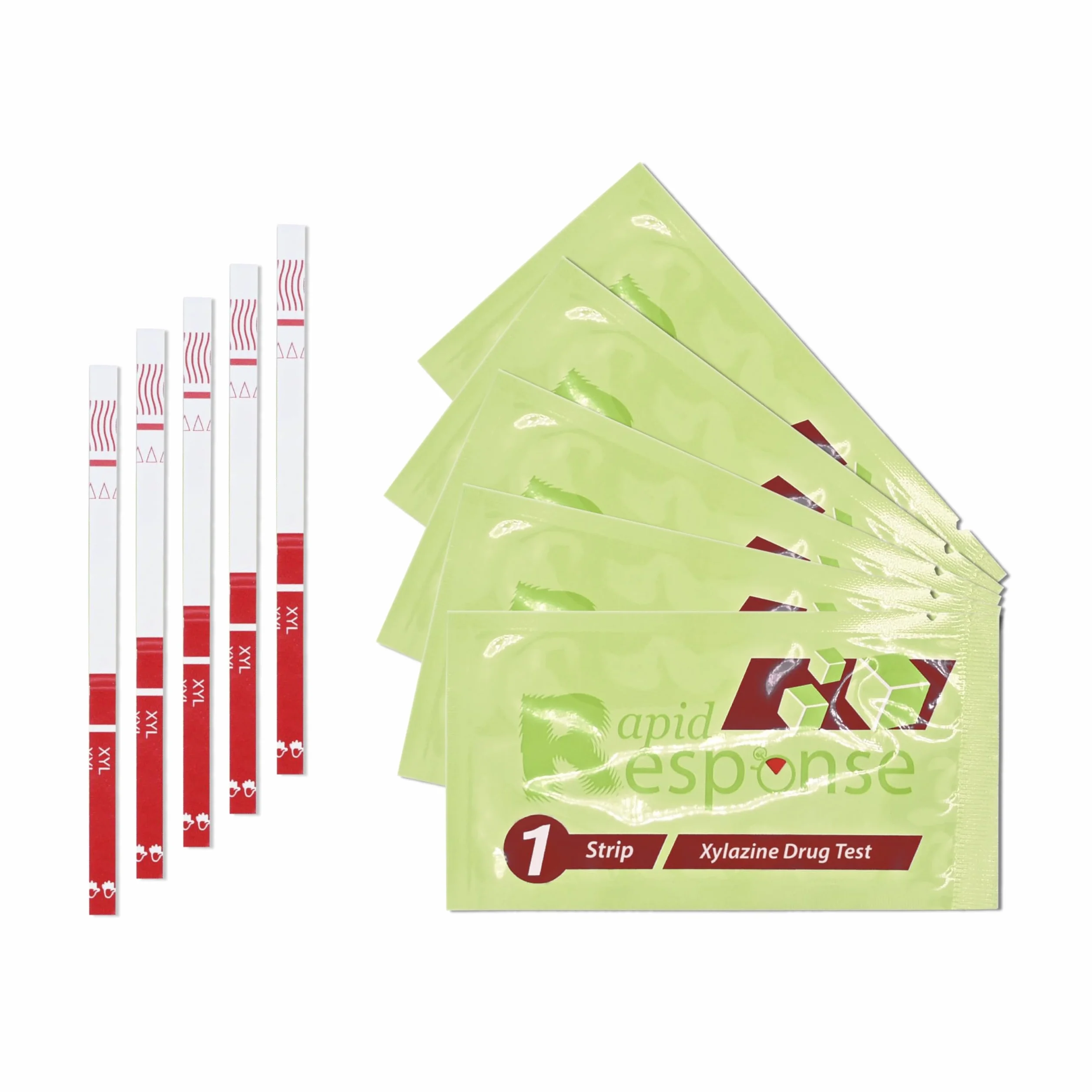 Rapid Response Paski testowe ksylazyny - lek zombie - #1 Global Selling Xylazine Strips - 5 sztuk