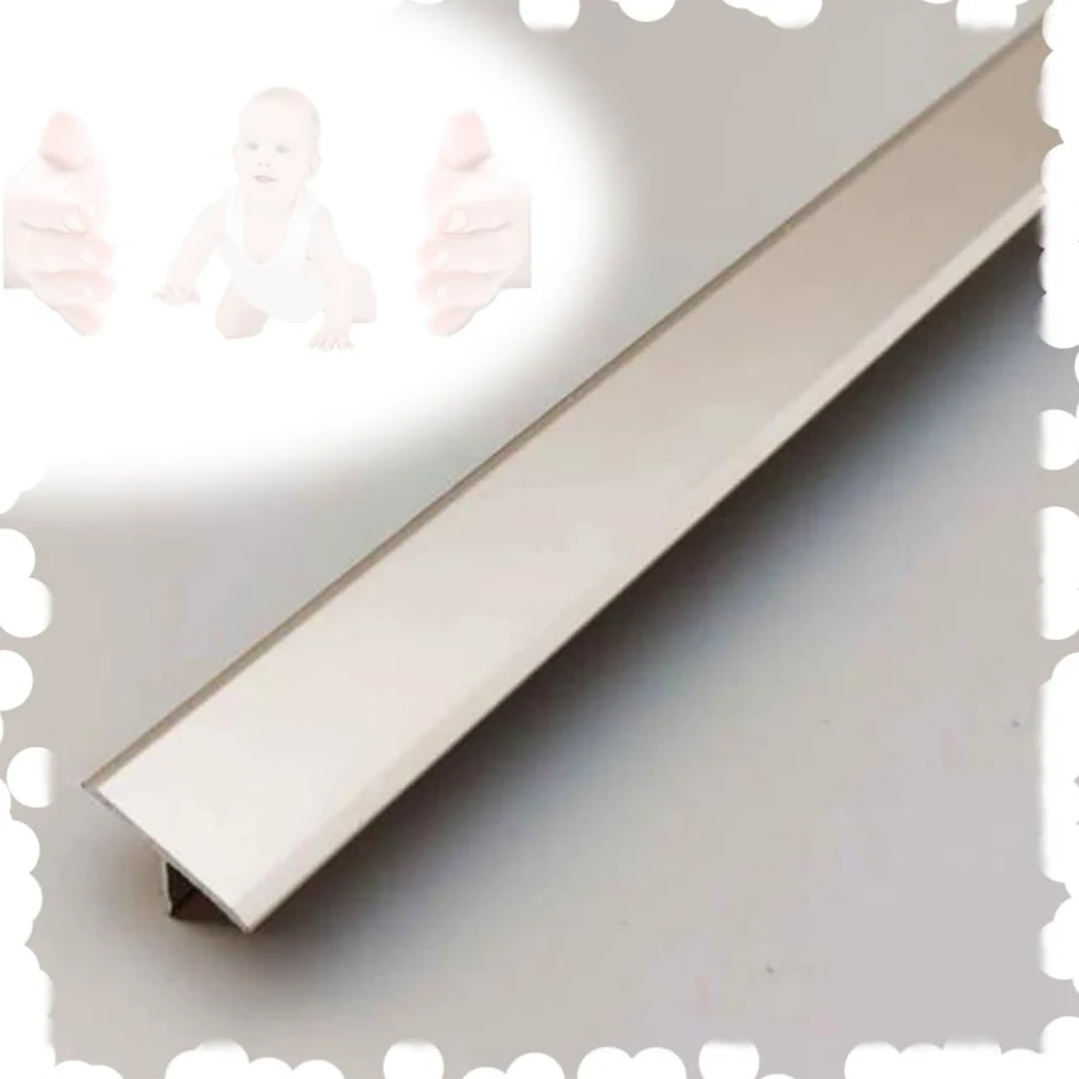 3 szt. różowe złoto T listwa rozdzielająca podłogowa 91 cm wodoodporna aluminiowa listwa przejściowa do przycinania szew ścienny dekoracja wykończenia 3 m szerokości krawędzi