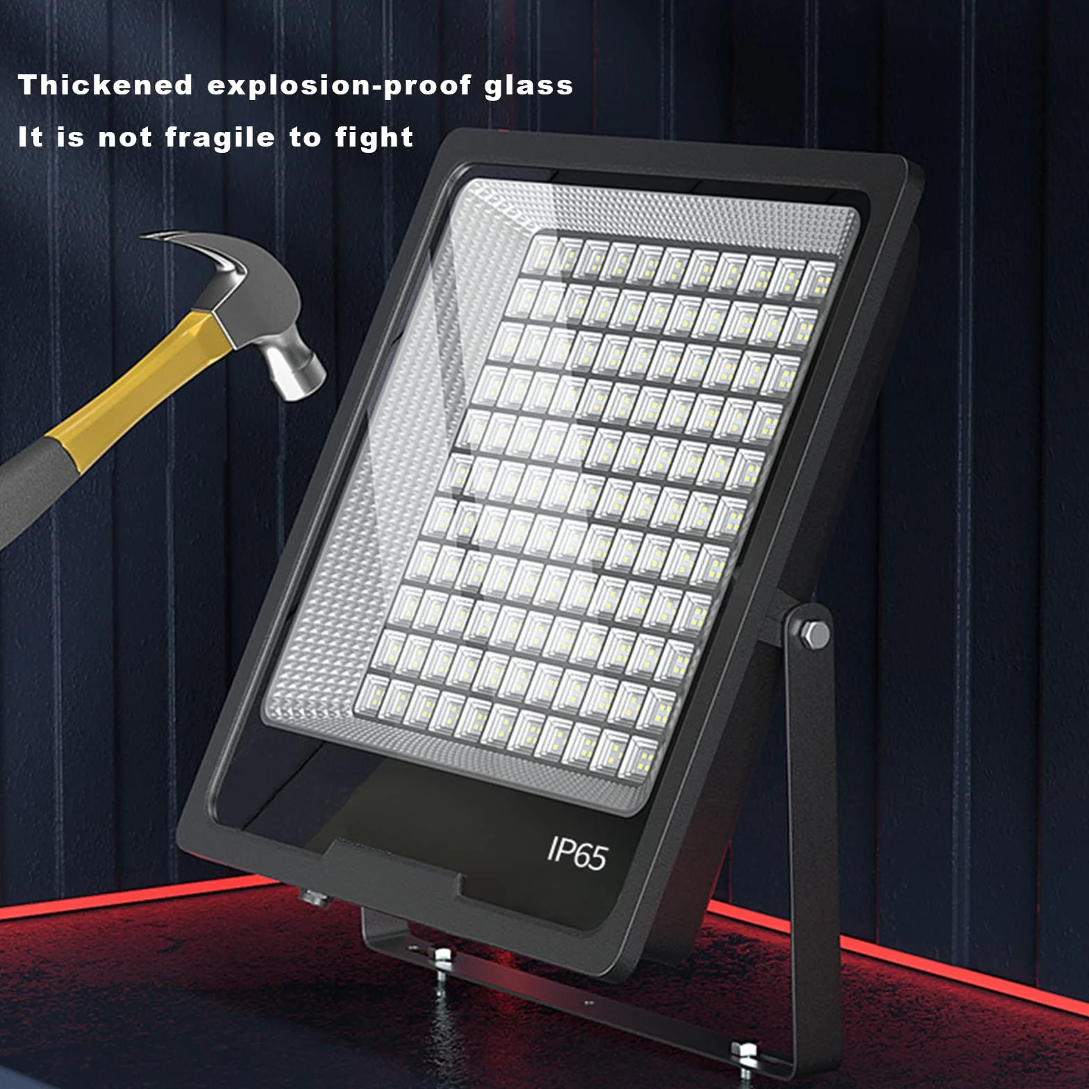 lampy solarne， Zewnętrzna lampa zabezpieczająca IP66, reflektorki z regulowanymi głowicami do ogrodu, na patio, podjazd, podwórko i nie tylko(30W)