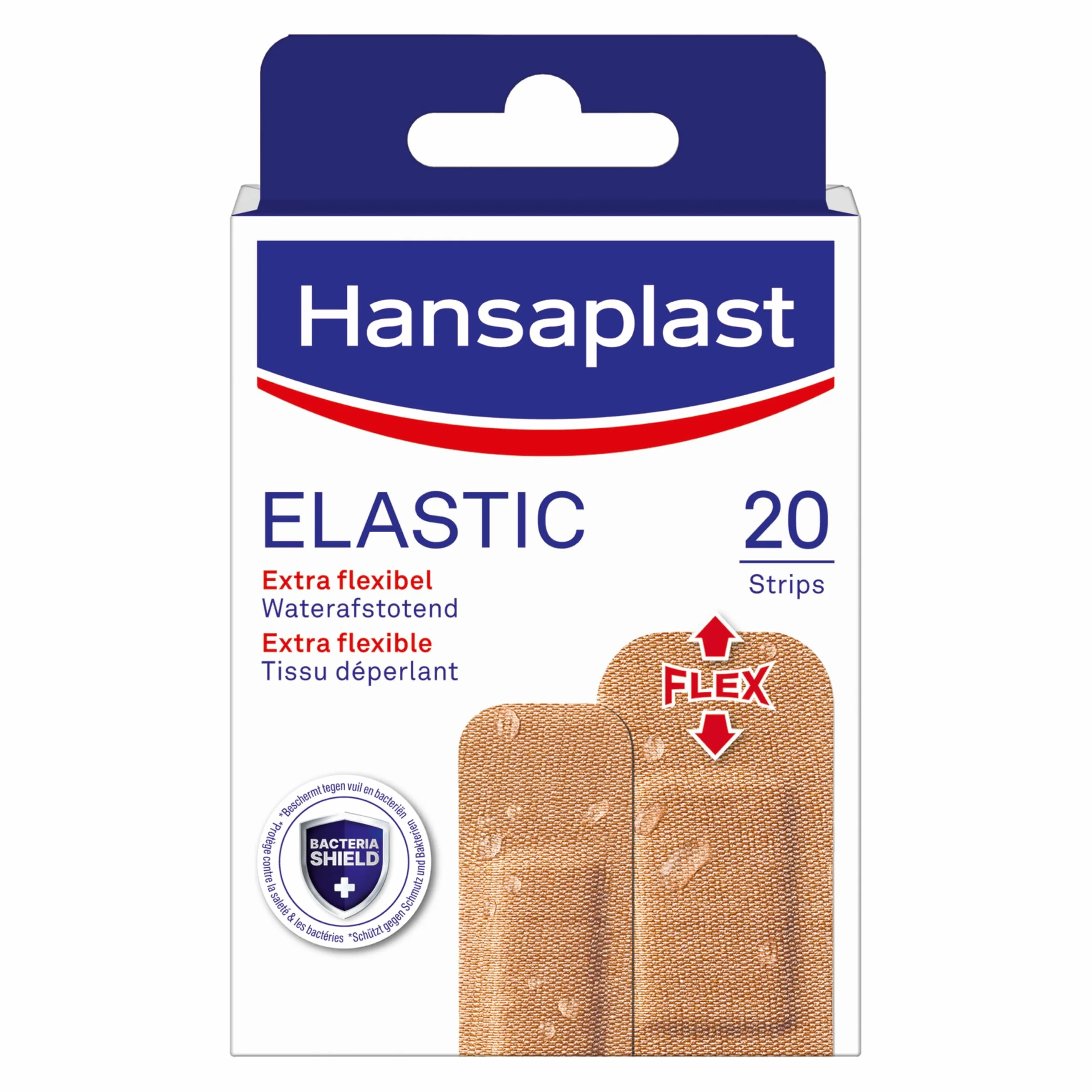Hansaplast plaster elastyczny, wodoodporny, 20 plastrów