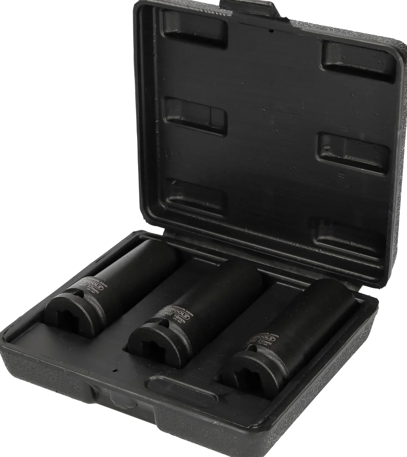 KS Tools 515.0605 Komplet specjalnych nasadek udarowych 1/2" do skręcanych tarcz dystansowych, 3-szt