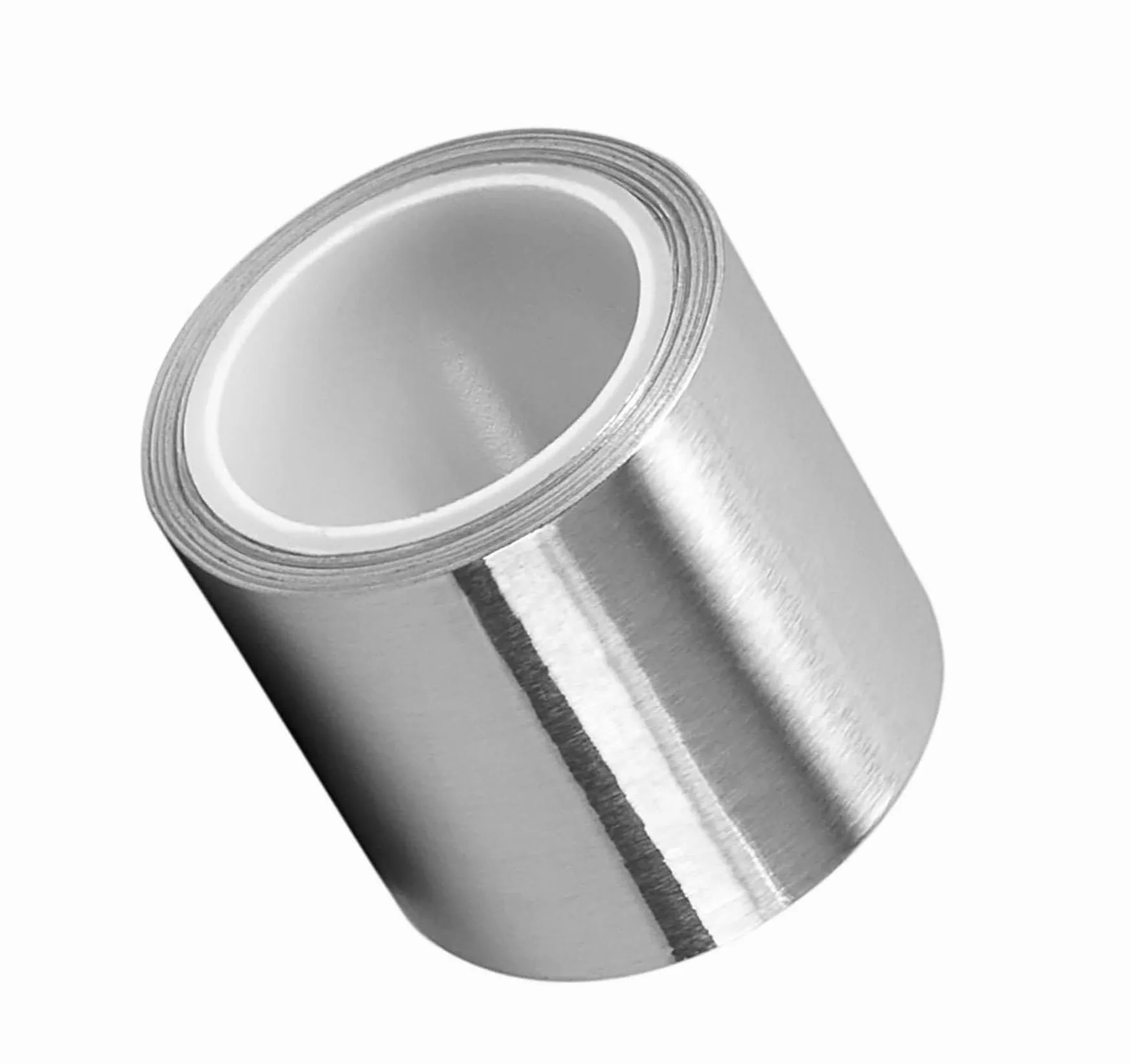 Taśma z folii aluminiowej o dużej wytrzymałości - Uszczelnianie i łatanie w wysokiej temperaturze - Długość 20 m, grubość 0,15 mm(20cm)