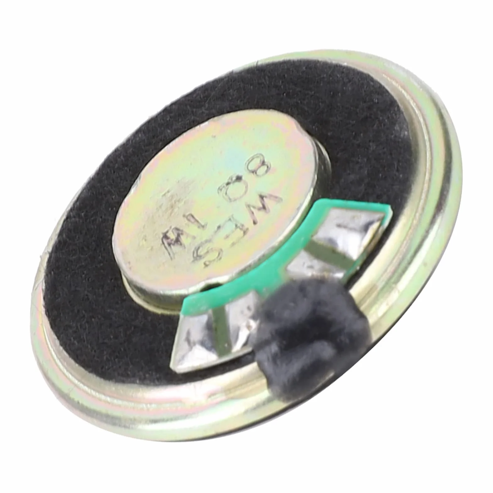 Mikrogłośnik 8ohm 1W 28mm Okrągły Mini Głośnik Tubowy Zielony