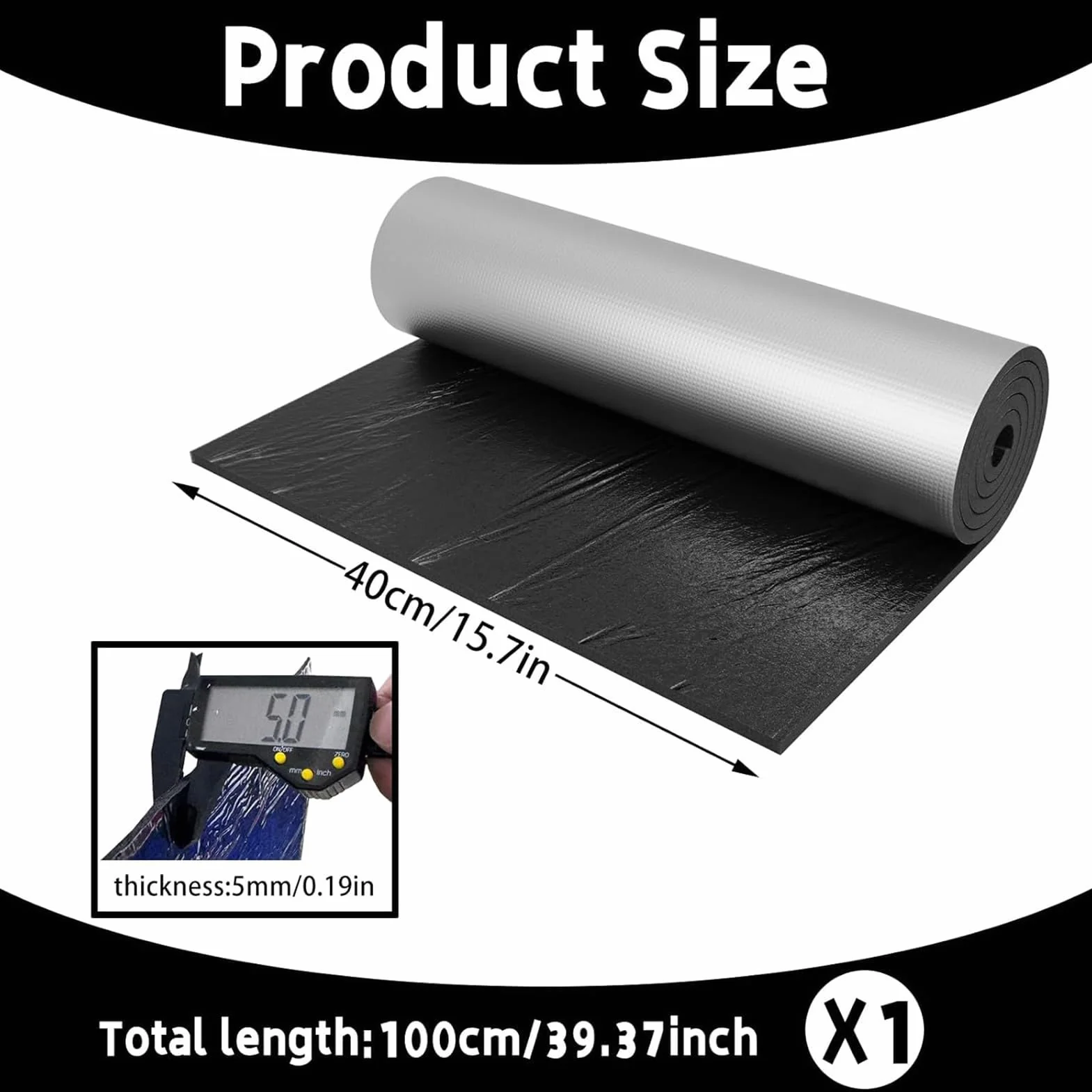 Wkładka do zbiornika toaletowego, efektywna redukcja ciepła, 100 × 40 cm, antykondensacyjna osłona toalety, wkładka kontrolująca wilgoć, łatwa instalacja, do łazienek, kuchni, prysznica, umywalki