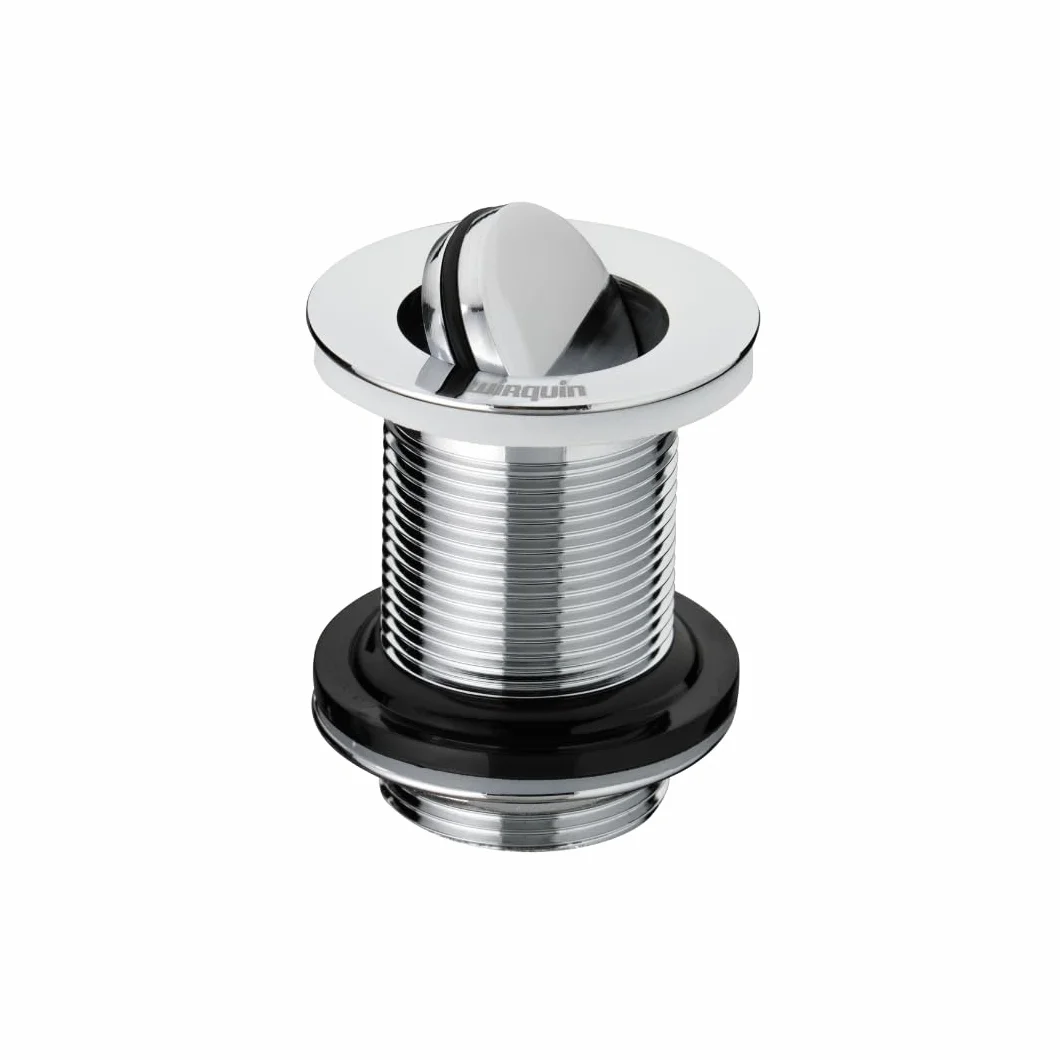 Wirquin 30723428 - Mosiężny odpływ umywalkowy - Zawór obrotowy 75mm bez przelewu