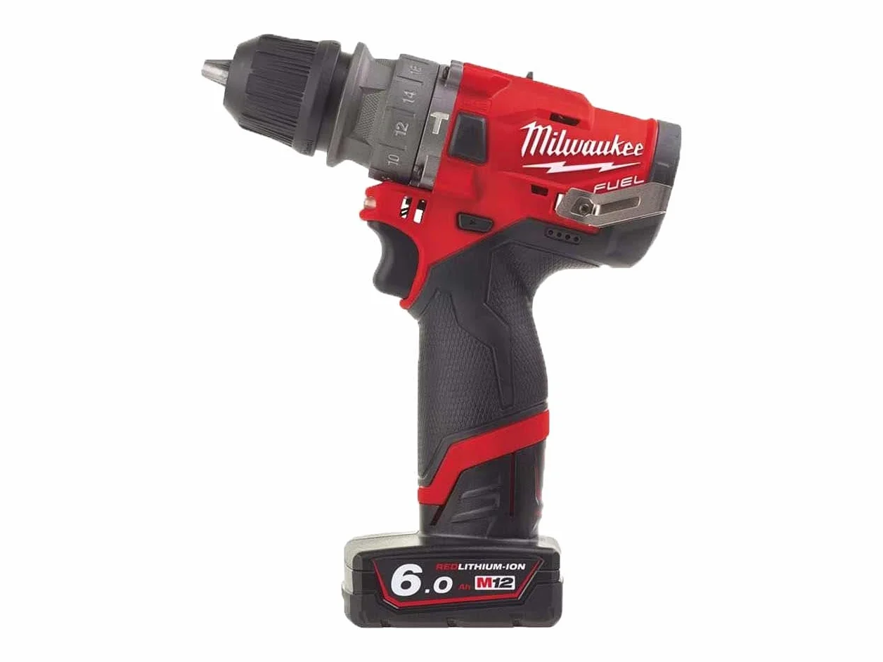 Milwaukee Milm12Fid0 Wkrętak Udarowy, Czerwony/Czarny, 19.5 x 7.4 x 16.8 cm