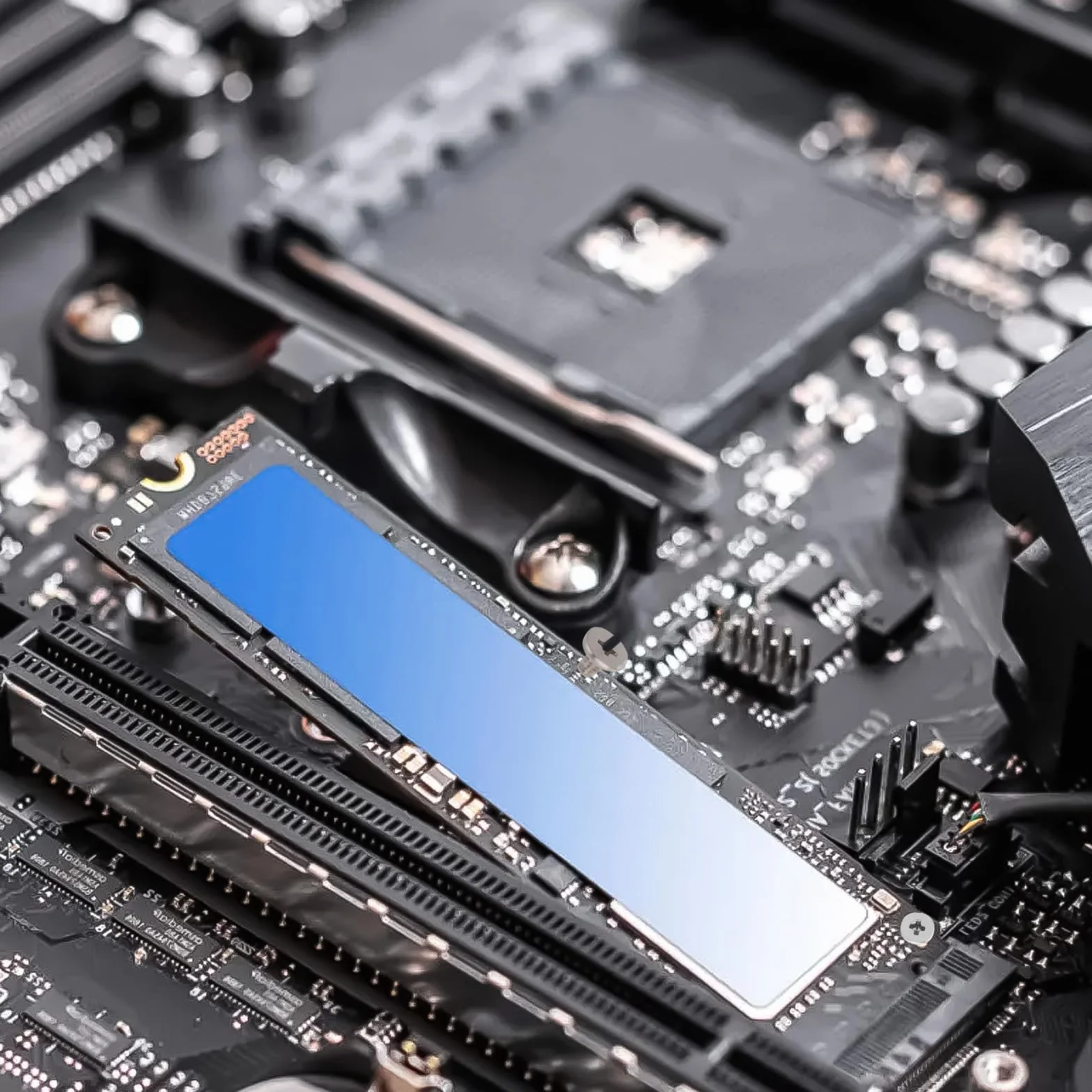 50 sztuk zestawu śrub M.2 do komputera PC, śruby M2 x 3 mm, zestaw montażowy M.2 SSD NVMe, śruby M.2 SSD do laptopów, śruby do montażu NVMe, śruby komputerowe do płyty głównej (komputer stacjonarny