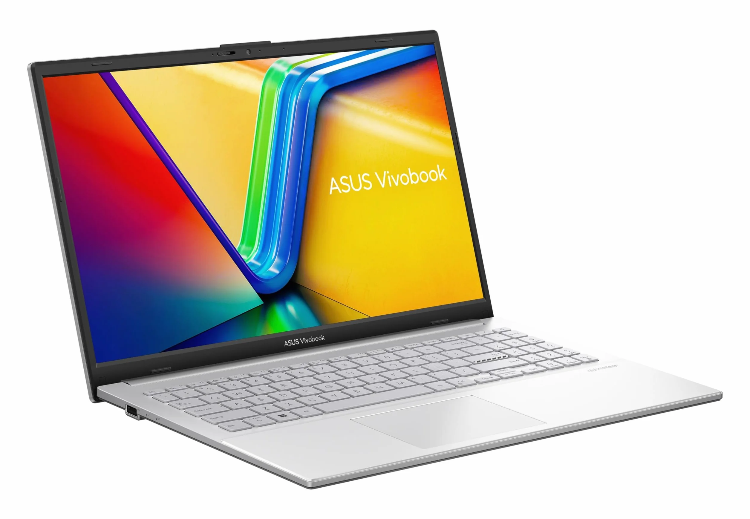 ASUS Vivobook Go 15 OLED E1504FA-BQ2451W laptop o przekątnej 39,6 cm (15,6"), Full HD, AMD Ryzen 5 7520U, 16 GB RAM, 512 GB SSD, Radeon 610M, Windows 11 Home, zimna srebro, hiszpańska klawiatura