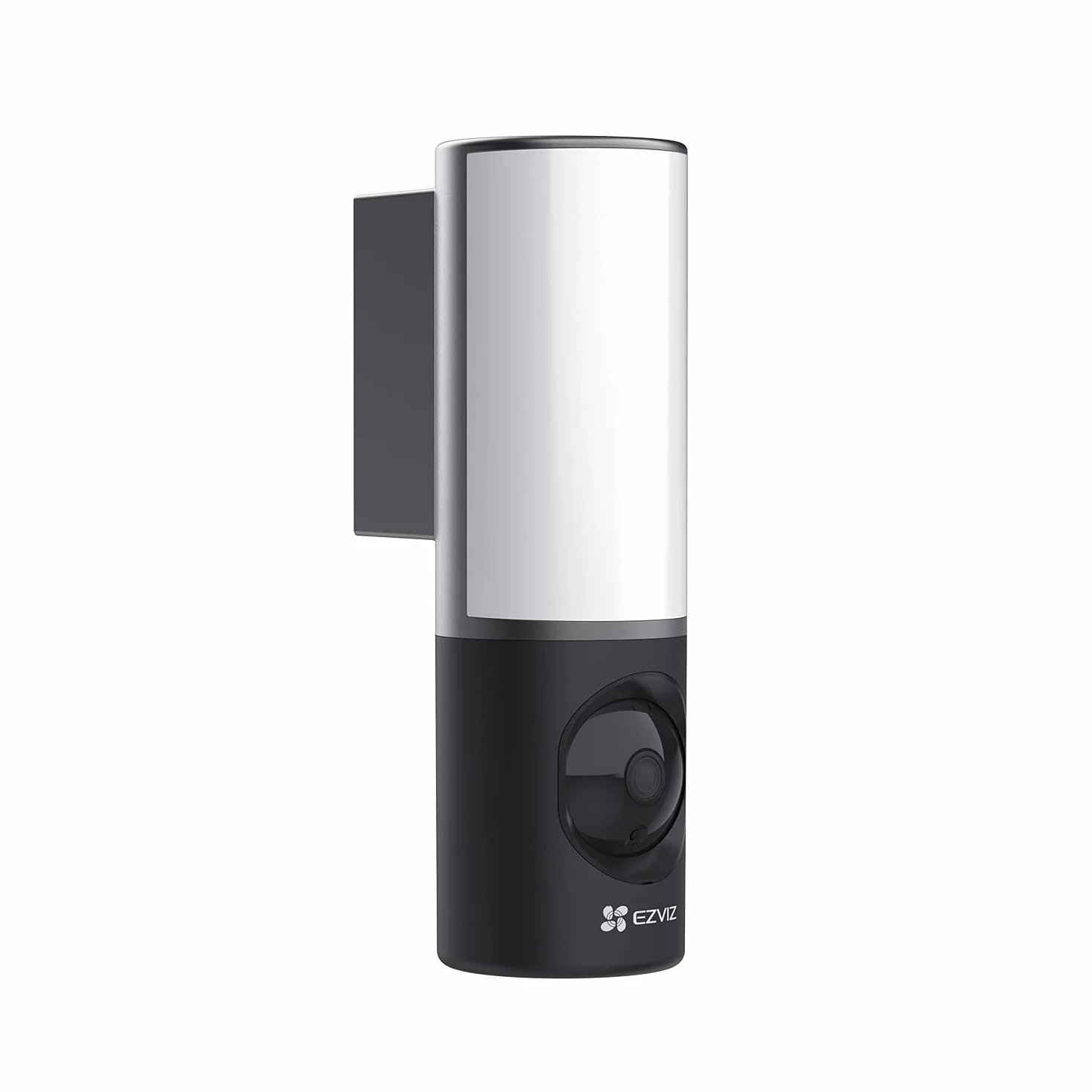 EZVIZ 4 MP kamera monitoringu zewnętrzna reflektor z oświetleniem, wykrywanie ruchu AI, noktowizor, 32 GB eMMC, regulowana jasność, alarm aplikacji, LC3