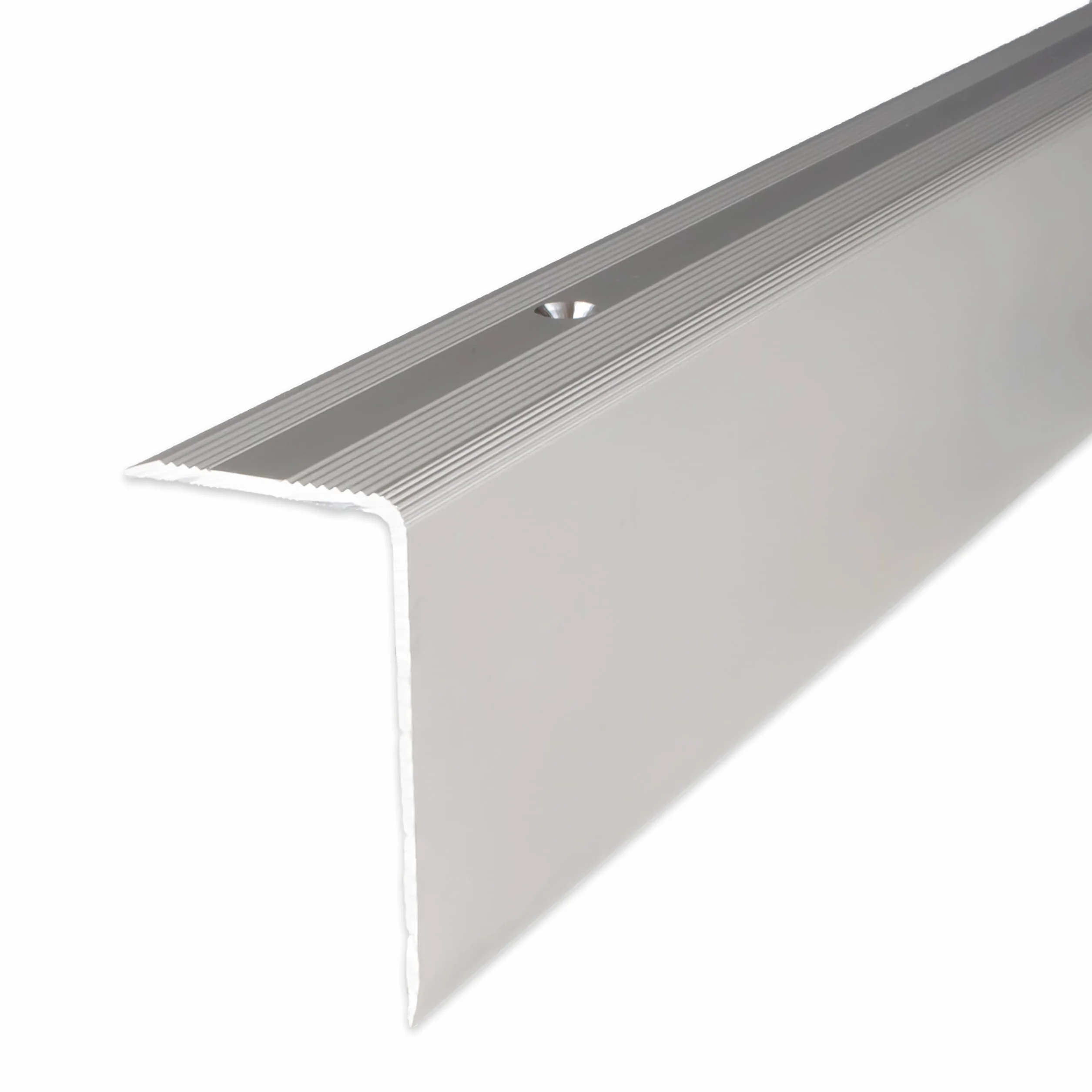 PROVISTON | krawędź schodów, aluminium | srebrny | szerokość 30 mm | wysokość 52 mm | długość 1000 mm | w poprzek | kąt schodowy | kąt schodowy | kątownik uniwersalny | 1 sztuka