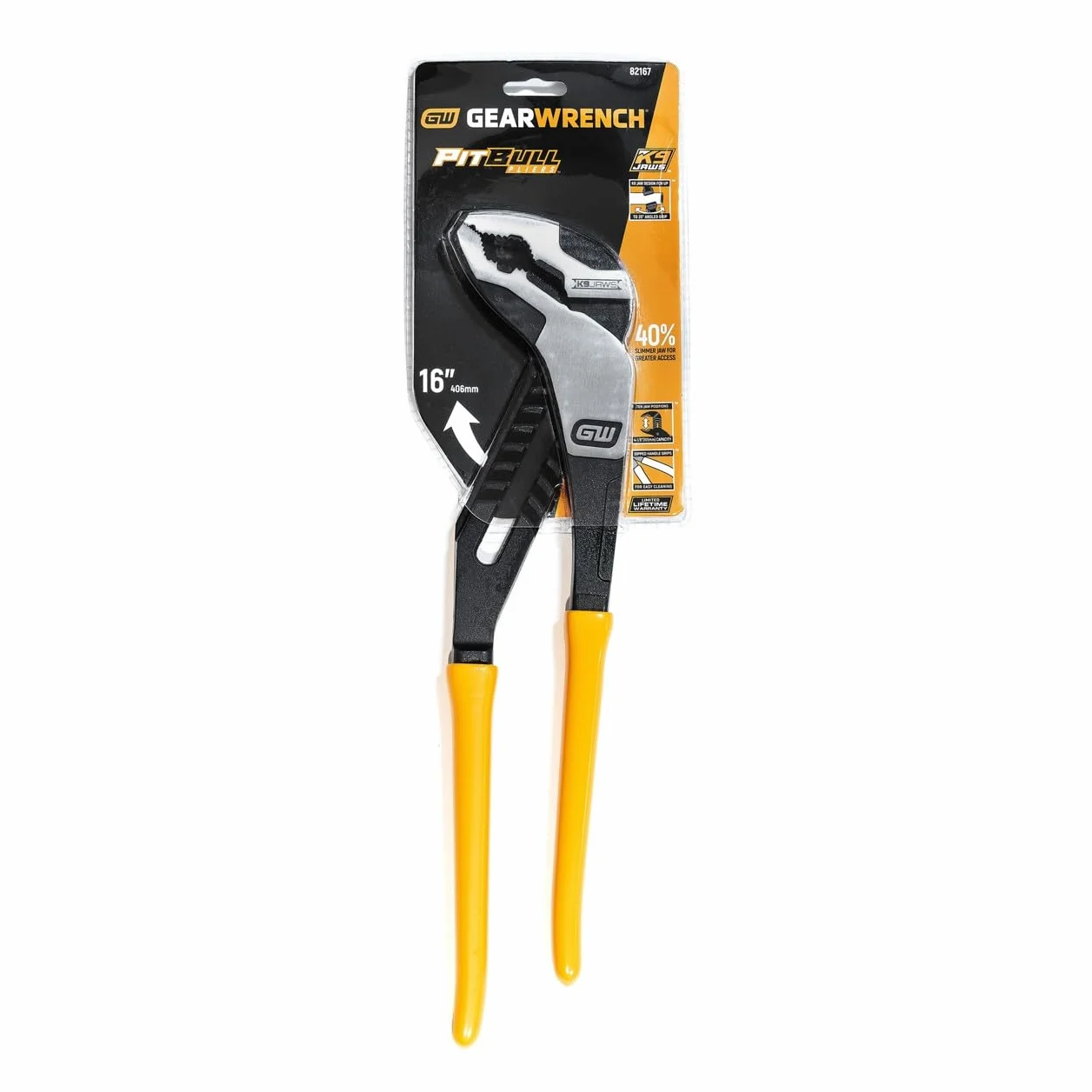 GEARWRENCH 40,5 cm szczypce do języka i wpustu ze szczęką V - 82167