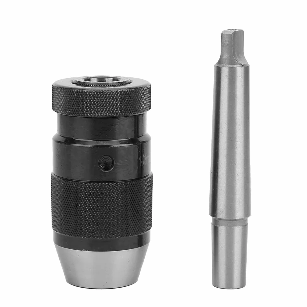 Uchwyt wiertarski samozaciskowy wytrzymały uchwyt stożkowy akcesoria przemysłowe B16 1-13 mm do wiertarek
