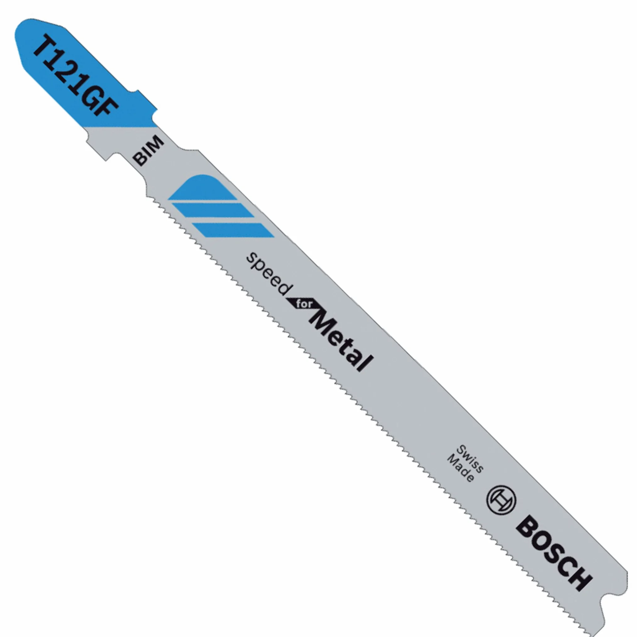 Bosch 3x Brzeszczot do wyrzynarki T 121 GF Speed for Metal (do Blachy stalowe, długość 92 mm, profesjonalne akcesoria do wyrzynarki)