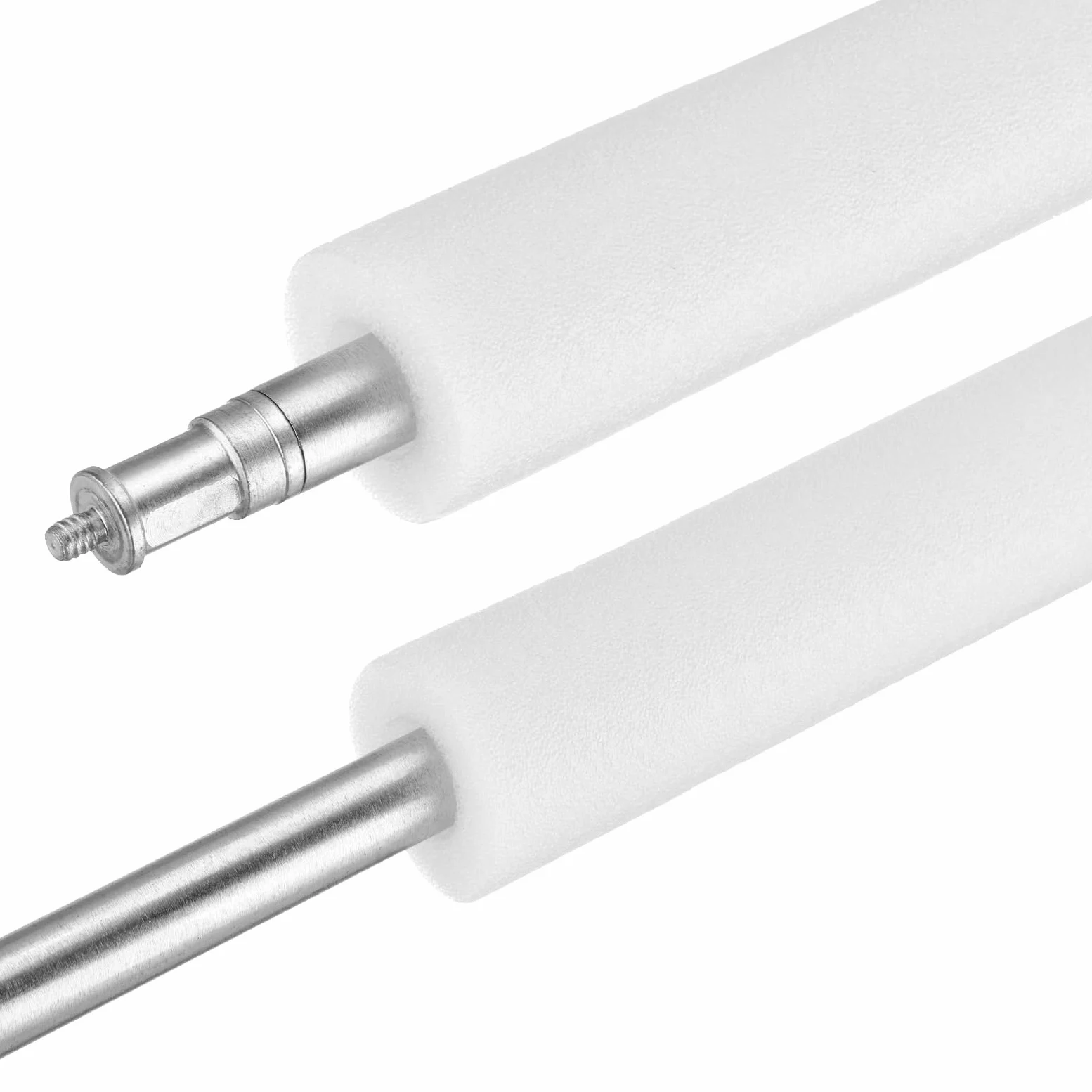 QUARKZMAN 4 szt. rura z pianki izolacyjnej do rur 40 mm (1 9/16 cala) ID 60 mm OD 3 ft ochrona przed mrozem do rur miedzianych, biała