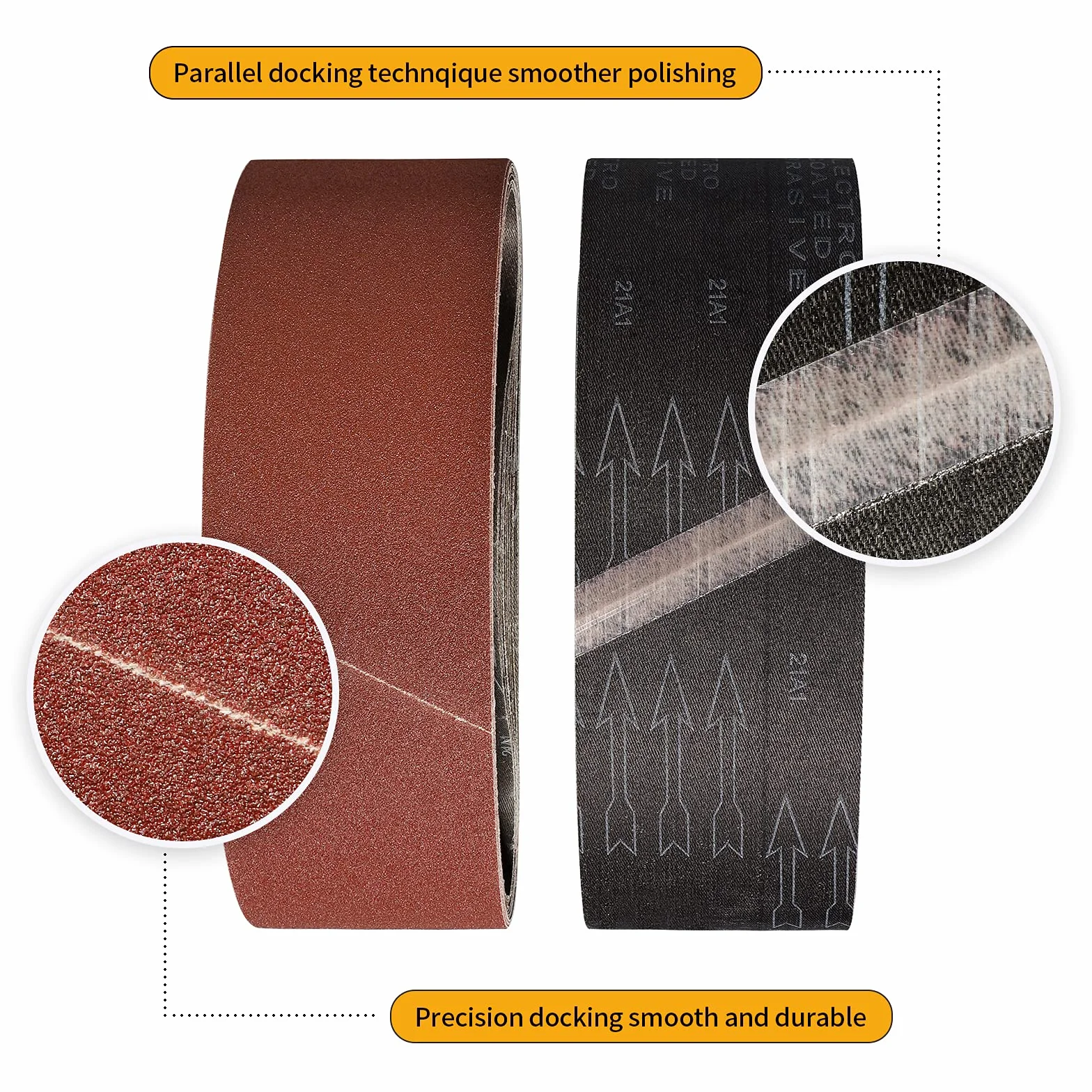 13 szt. taśm szlifierskich 100 x 915 mm – po 1 po 40/60/80 i po 2 po 120/180/240/320/400 taśmy ścierne do szlifowania, ostrzenia, polerowania, odpowiednie do szlifierki taśmowej 915X100