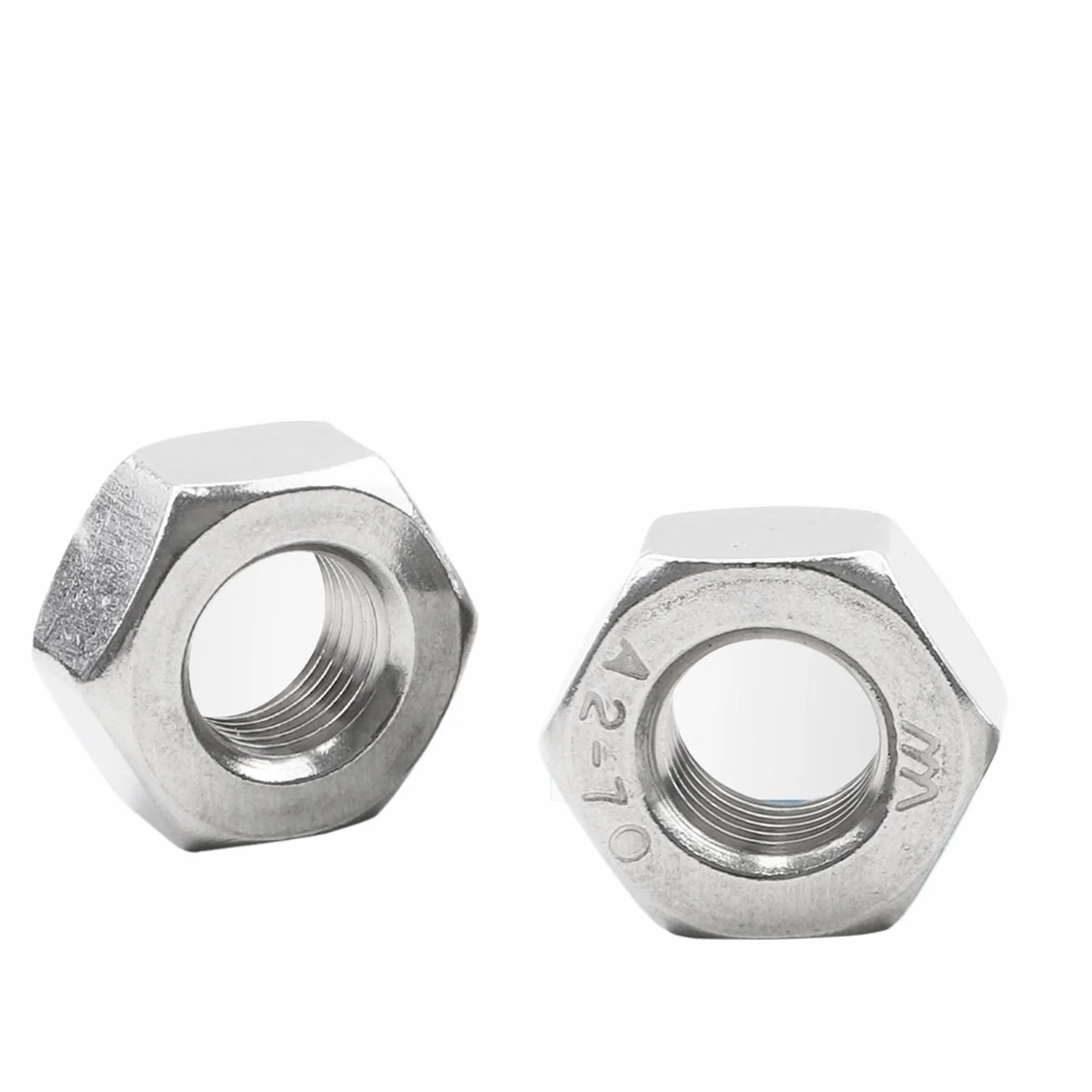 Hex Nut Fine Thread M4 M5 M6 M8 M10 M12 M14 M16 M18 M20 M22 M24 Stainless Steel Hexagon Nuts GB6171 (Size : M5x0.5 100pcs)