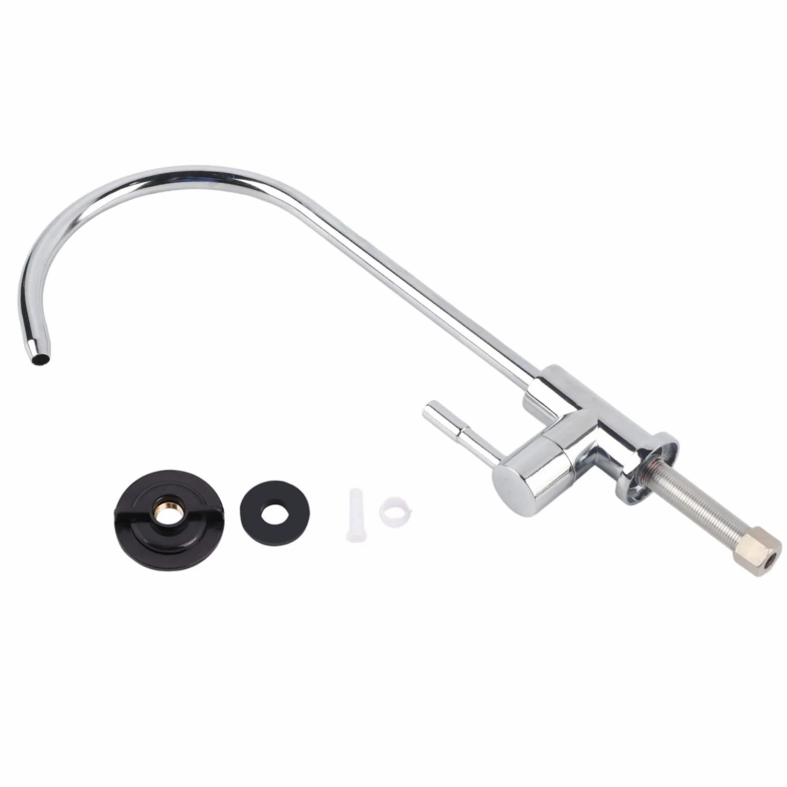 1/4'' bateria zlewozmywakowa ze stopu cynku 360° obrotowy kran z filtrem woda, oczyszczacz woda pitnej