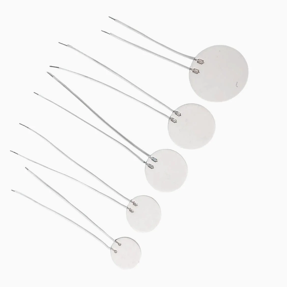 5 szt. Miniaturowe ceramiczne elementy grzejne z tlenku glinu - wysokotemperaturowy metalowy grzejnik ceramiczny zapewniający wydajne ogrzewanie(10x1.3mm 24V)