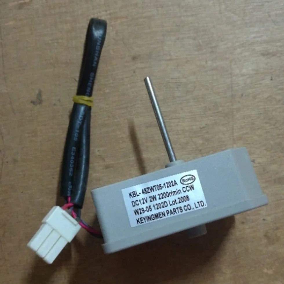 KBL-48ZWT05-1202A (DC12V 2W 2200R/Min) Refrigerator Accessories Evaporator Fan Motor