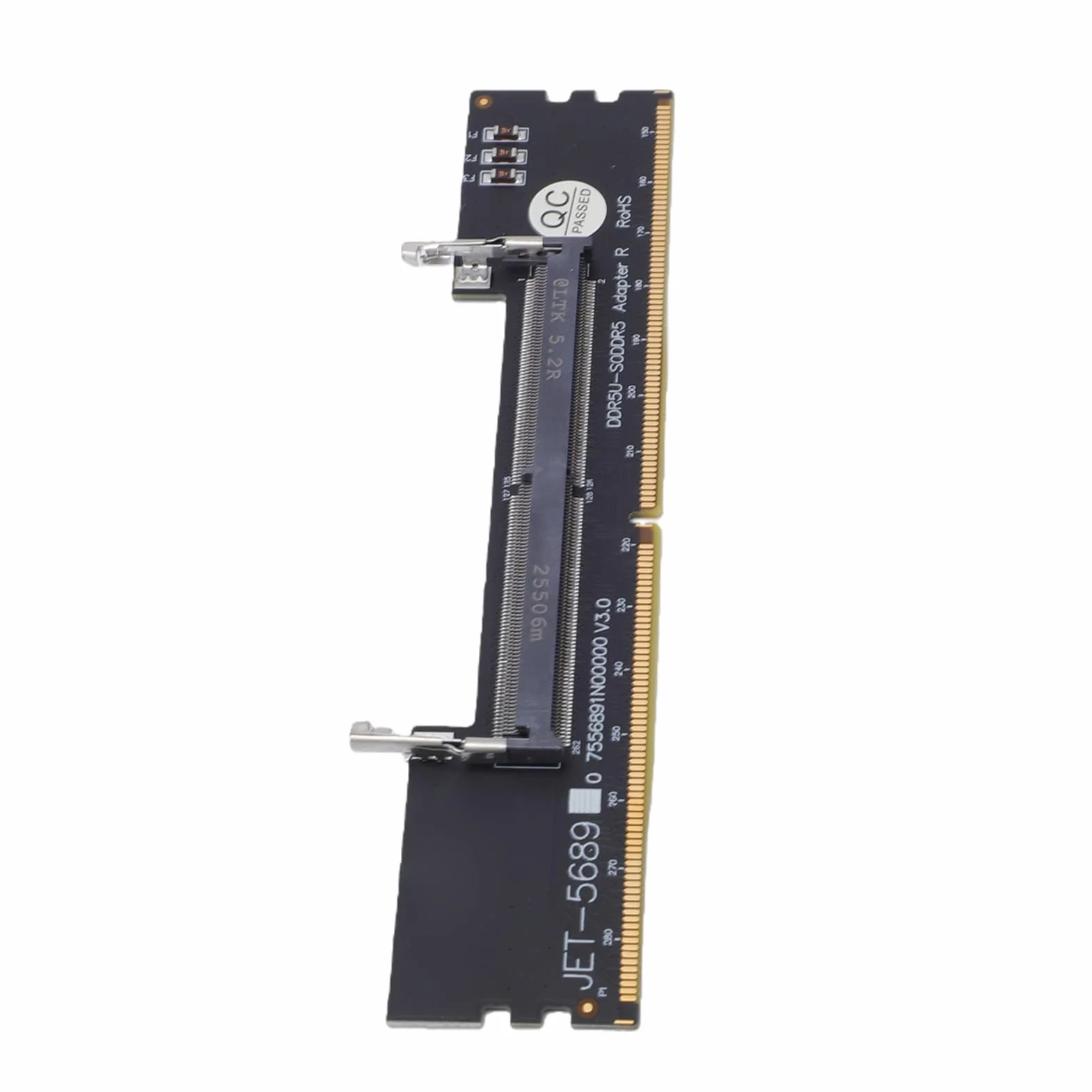 Hyuduo Karta Adaptera DDR5 U DIMM na SO DIMM, Konwerter Pamięci Laptop na Komputer Stacjonarny