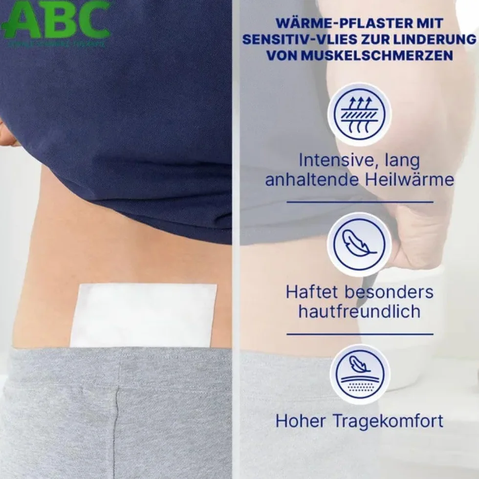 ABC Lokale Schmerz-Therapie Wà¤rme-Pflaster, 4 St [Badartikel]