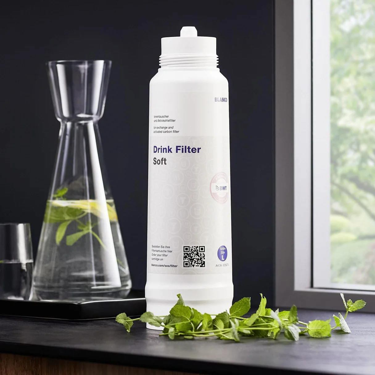 BLANCO 525273 Wkład filtrujący, biały, 1 sztuka (1 opakowanie)