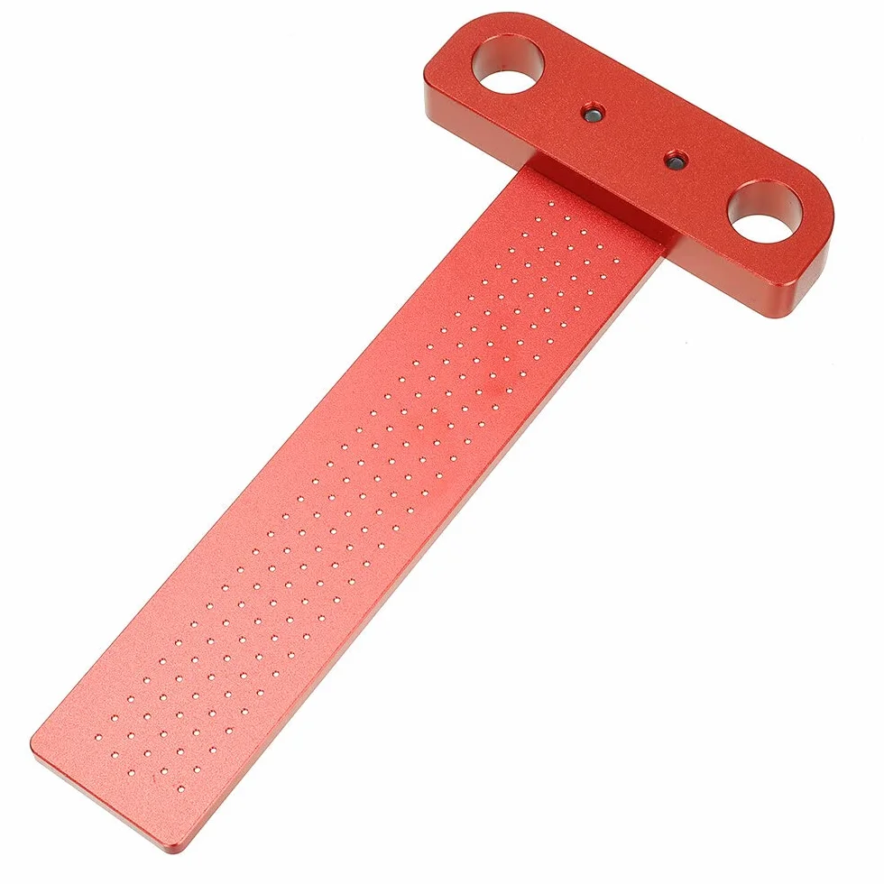 VIDOO Aluminiowy Znacznik Traserski do Linii Stolarskich Linijka Znakująca Typu T-360mm