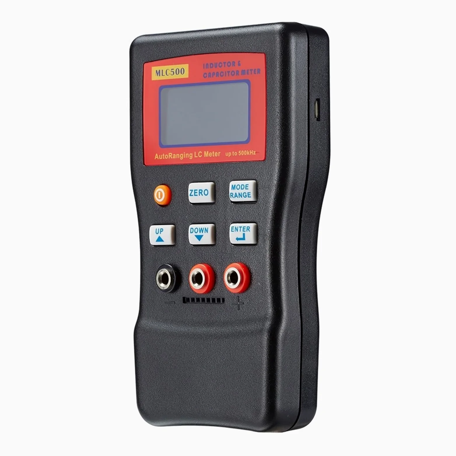 Miernik pojemności i indukcyjności elektronicznej MLC500 Cyfrowy mostek LC multimetr RC Oscylacje do 500 kHz 100 mF 4,8 Narzędzie