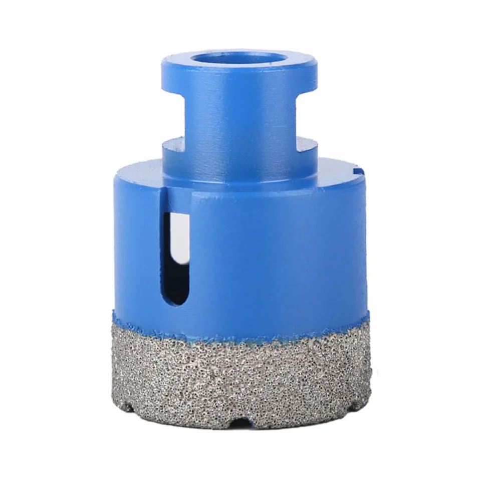 6-120mm Gwint M14 Lutowane próżniowo Suche diamentowe wiertła rdzeniowe Otwornica do płytek ceramicznych Granit Marmur Porcelana Cegła Wiertło do kamienia, 22mm