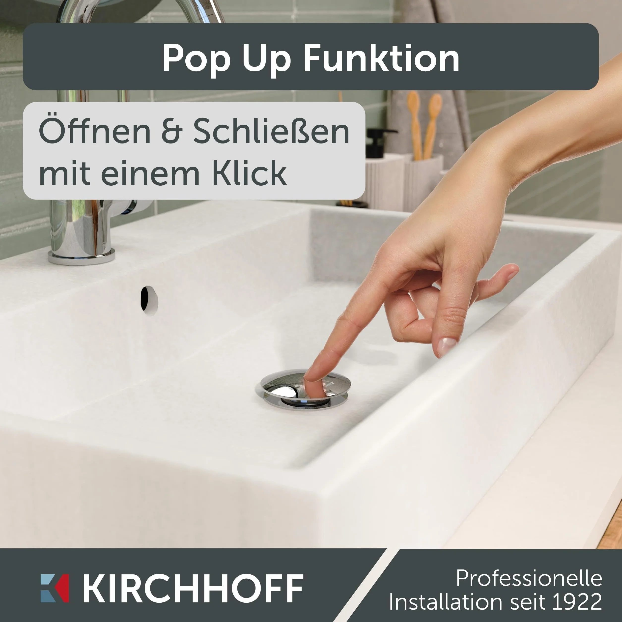 Kirchhoff Odpady designerskie – Alva 11/4 cala x 65 mm, 98807330