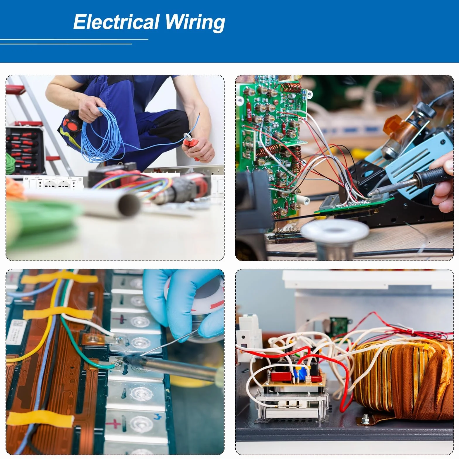 QUARKZMAN 30 rozstaw kół, silikonowy drut, 30 AWG, przewód elektryczny, elastyczny, ocynkowany, drut miedziany, drut hakowy, 7 kolorów, 3,0 m, do modeli samochodów, urządzeń elektrycznych, 7 szt