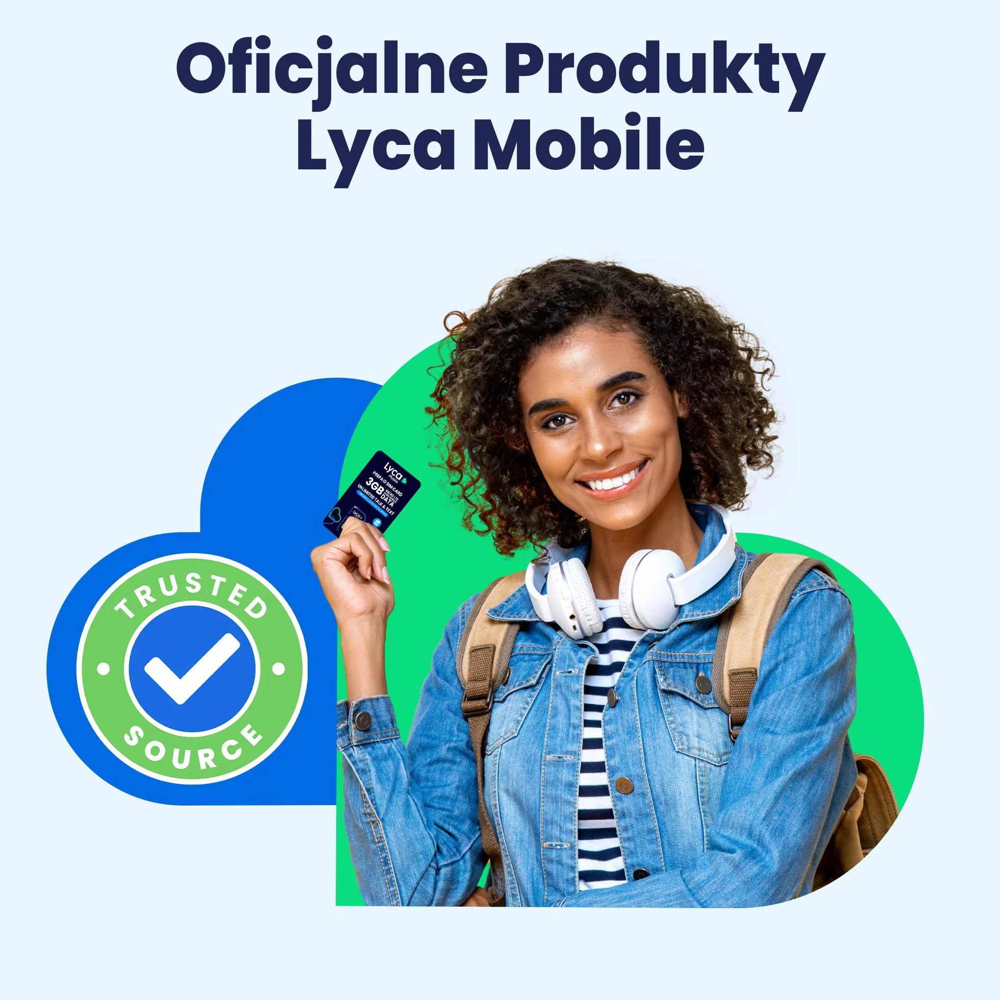 Lycamobile Przedpłacona Fizyczna Karta SIM USA na 30 Dni - 5GB Szybkiego Internetu 4G LTE/5G, Międzynarodowe Rozmowy i SMS-y do Ponad 100 Krajów, Szybka Aktywacja, Karta SIM do Telefonu w USA