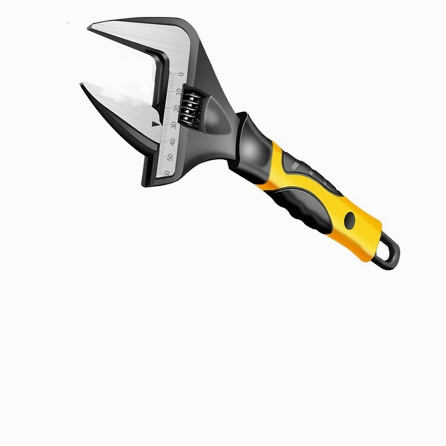 MAKSU Klucz nastawny klucz uniwersalny klucz ze stali nierdzewnej klucz łazienkowy domowe duże otwarte narzędzie do naprawy hydraulicznej (kolor: 30 cm)