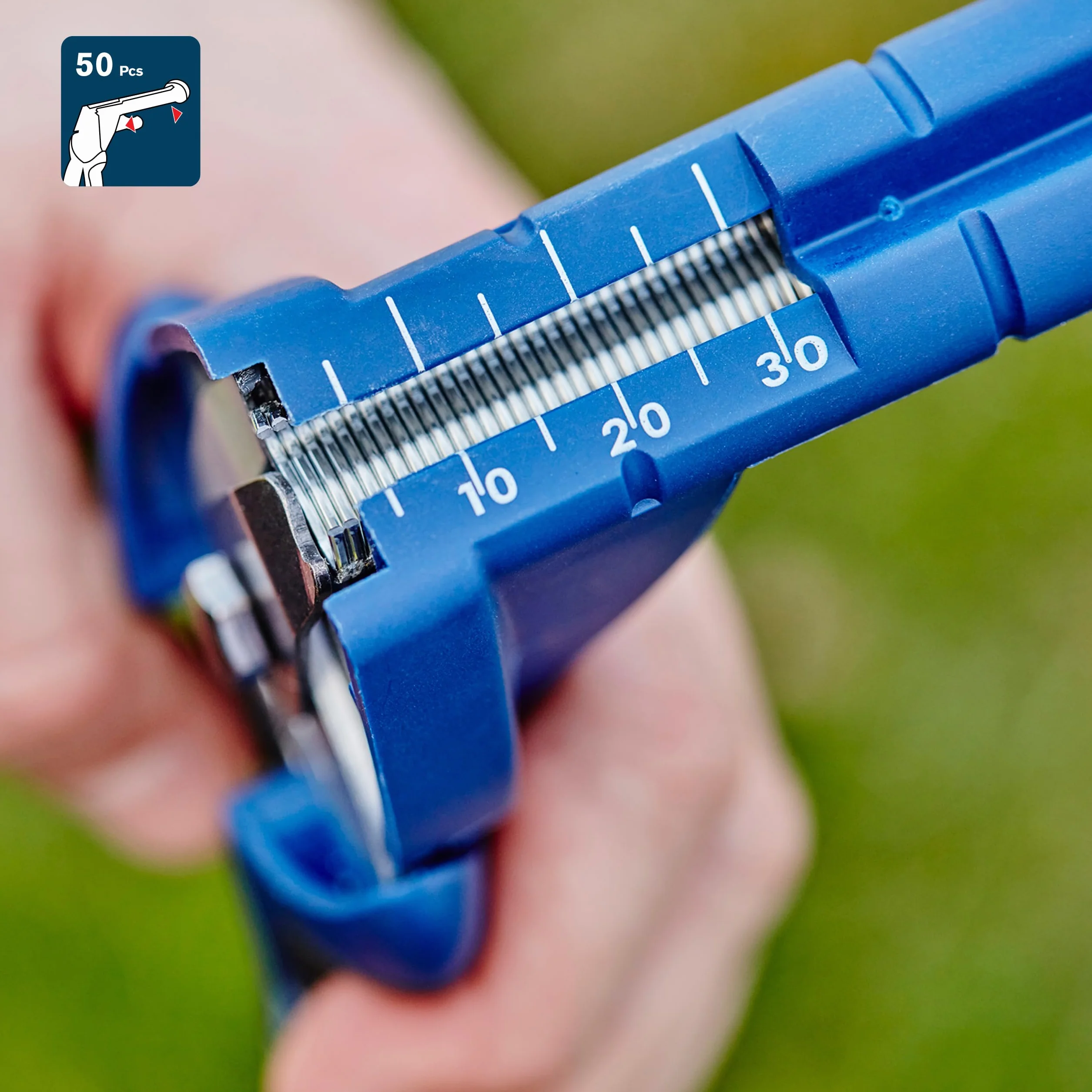 Rapid, Szczypce Rapid FP216, do Zszywek Zaciskowych VR16, Magazynek o Dużej Pojemności, Ergonomiczny Uchwyt, Łatwe Przechowywanie (23467900)