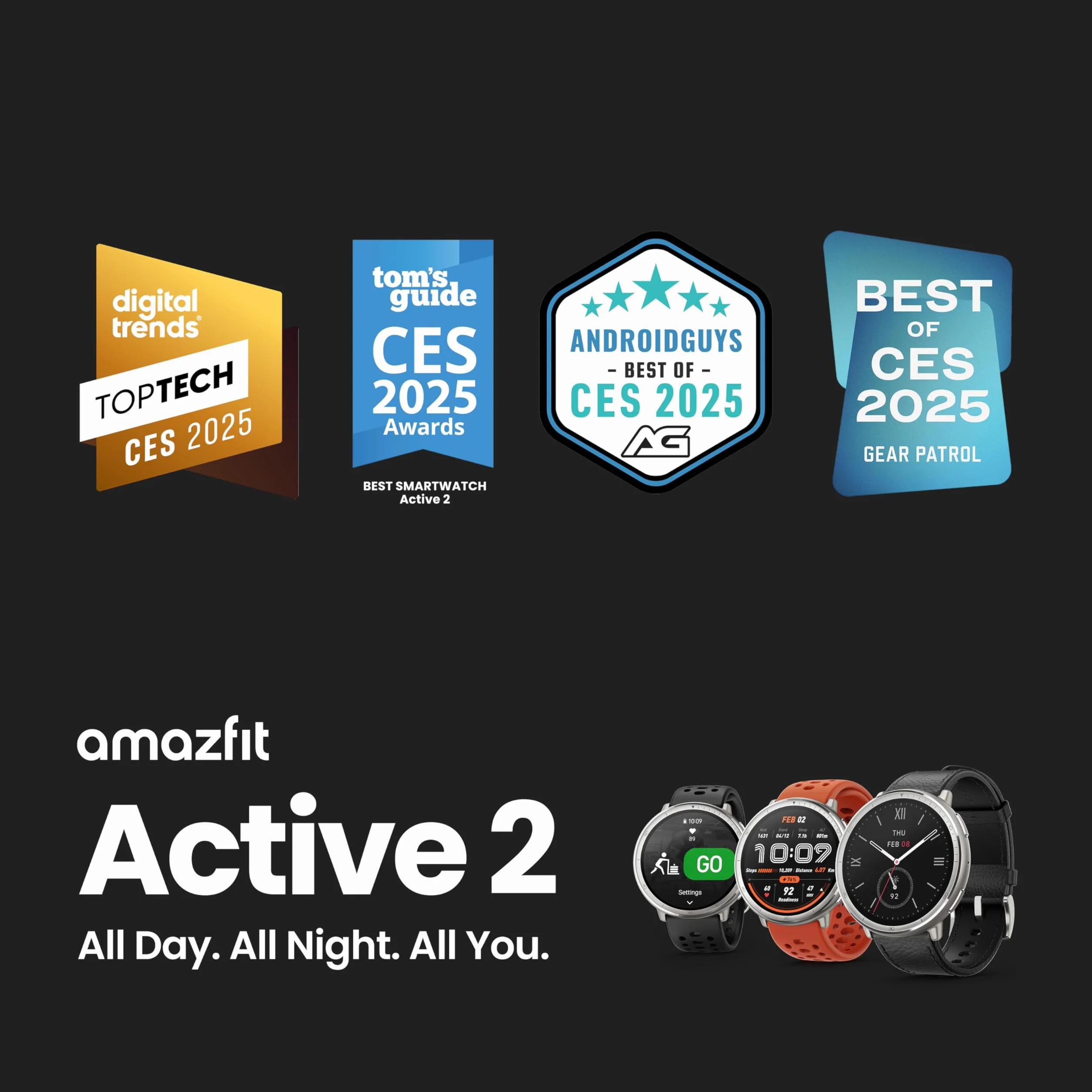 Amazfit Active 2 Smart Watch 44 mm GPS monitor aktywności wodoodporny 160 trybów sportowych czarny