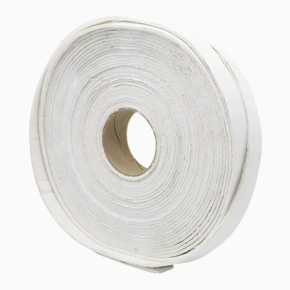 Taśma izolacyjna z włókien ceramicznych o wysokiej temperaturze – 12-metrowa taśma ognioodporna do pieców, pieców do pizzy i innych(40mmx5mm)