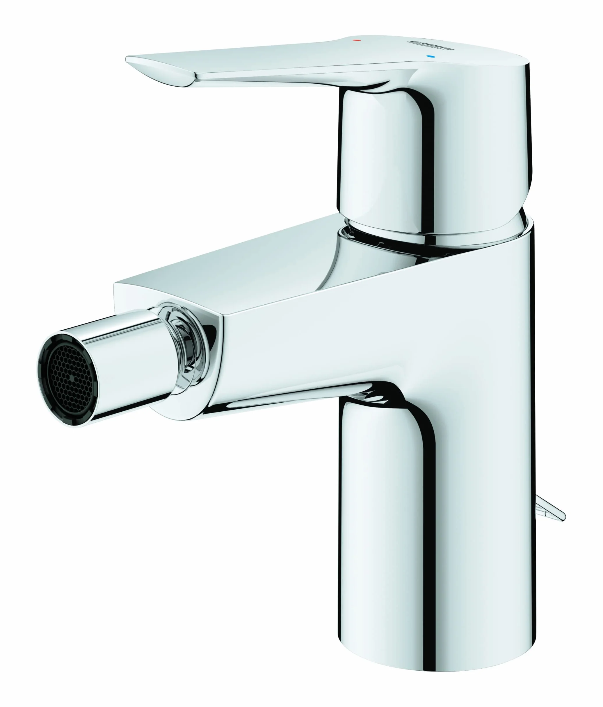GROHE Start Quickfix Jednouchwytowa bateria bidetowa z chowanym łańcuchem, oszczędzająca wodę, chrom 32281002