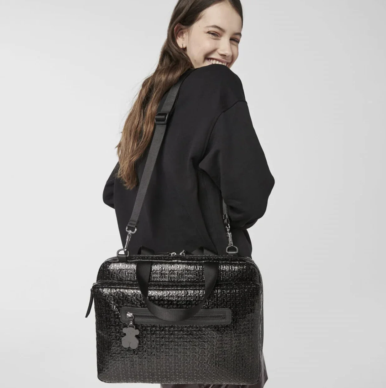 Tous Torba na Laptopa Tibora Lindsay Czarny 29 x 38 cm