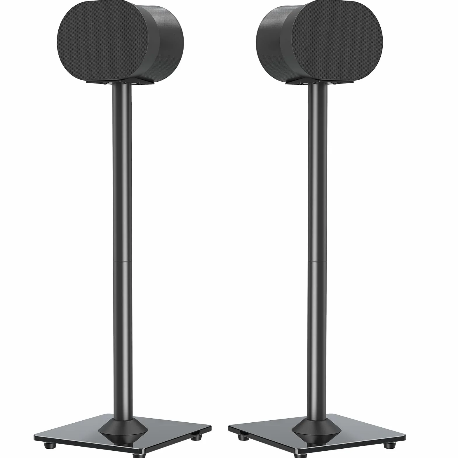 ELIVED Stojak podłogowy Sonos Era 300, wysokość 80,7 cm, czarny, 1 para