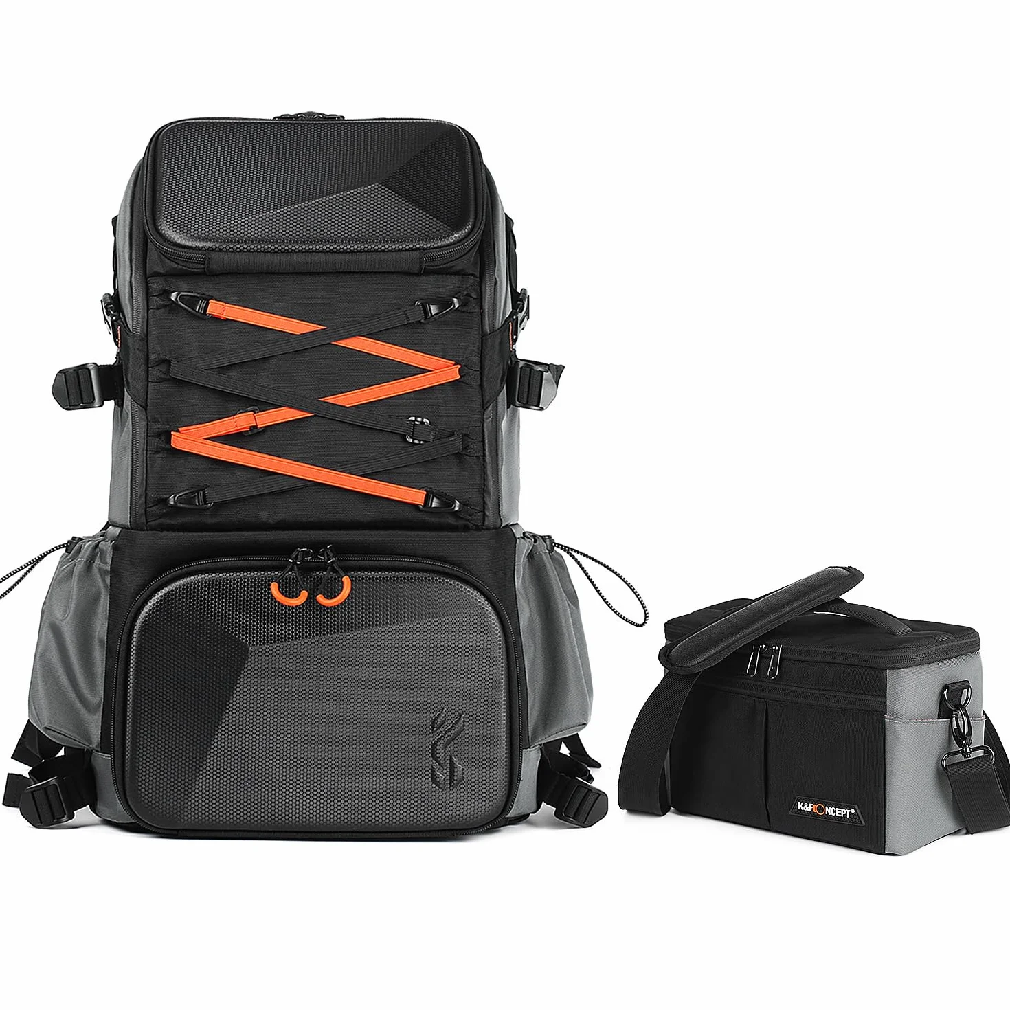 K&F CONCEPT Plecak na aparat 32L Wodoodporny 15,6-calowa kieszeń na laptopa