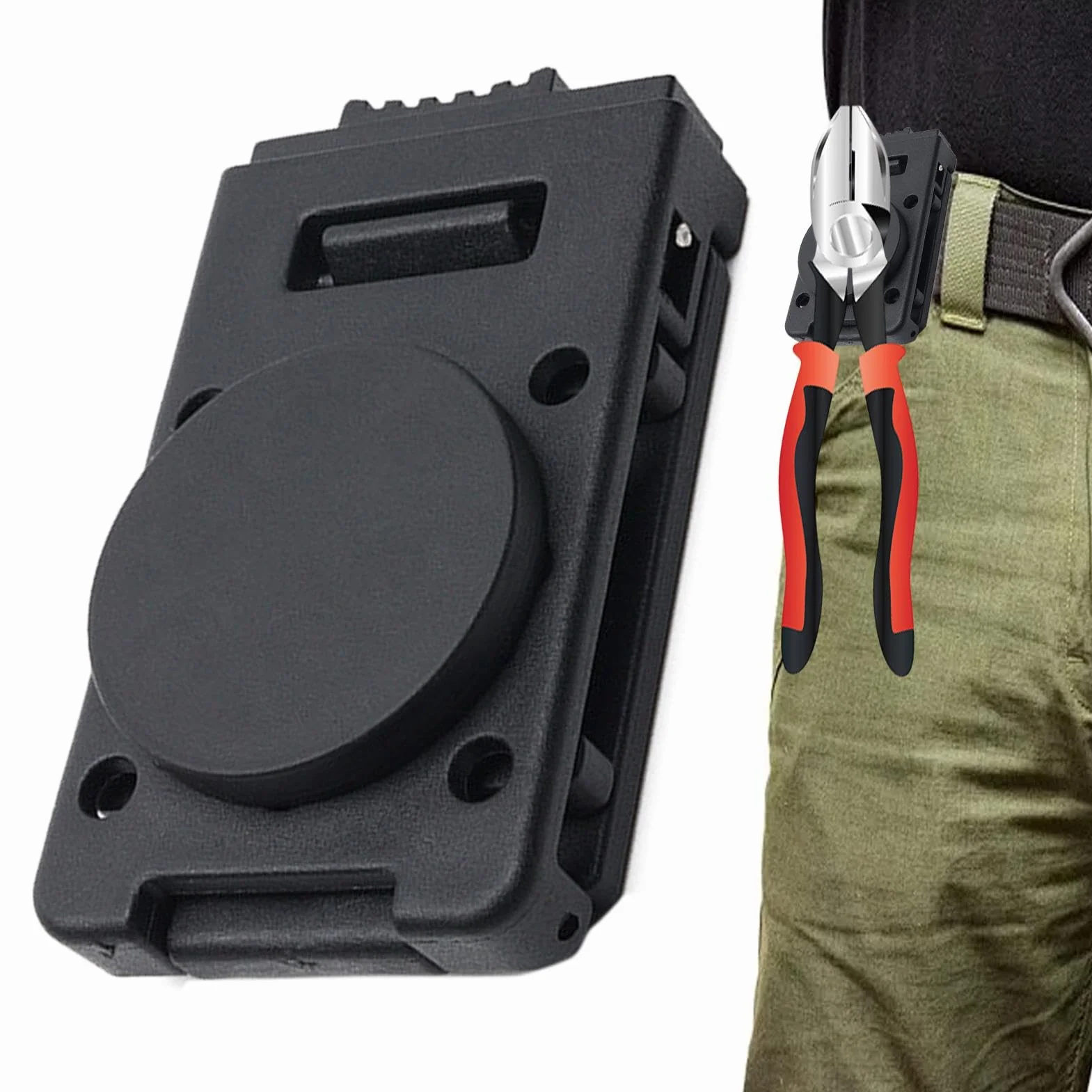 Magnetyczny klips do paska, wytrzymały magnetyczny uchwyt na narzędzia, antypoślizgowy uchwyt na narzędzia, magnetyczny uchwyt na narzędzia, uchwyt na narzędzia wiertarskie, uchwyt na bity śrubokręta,