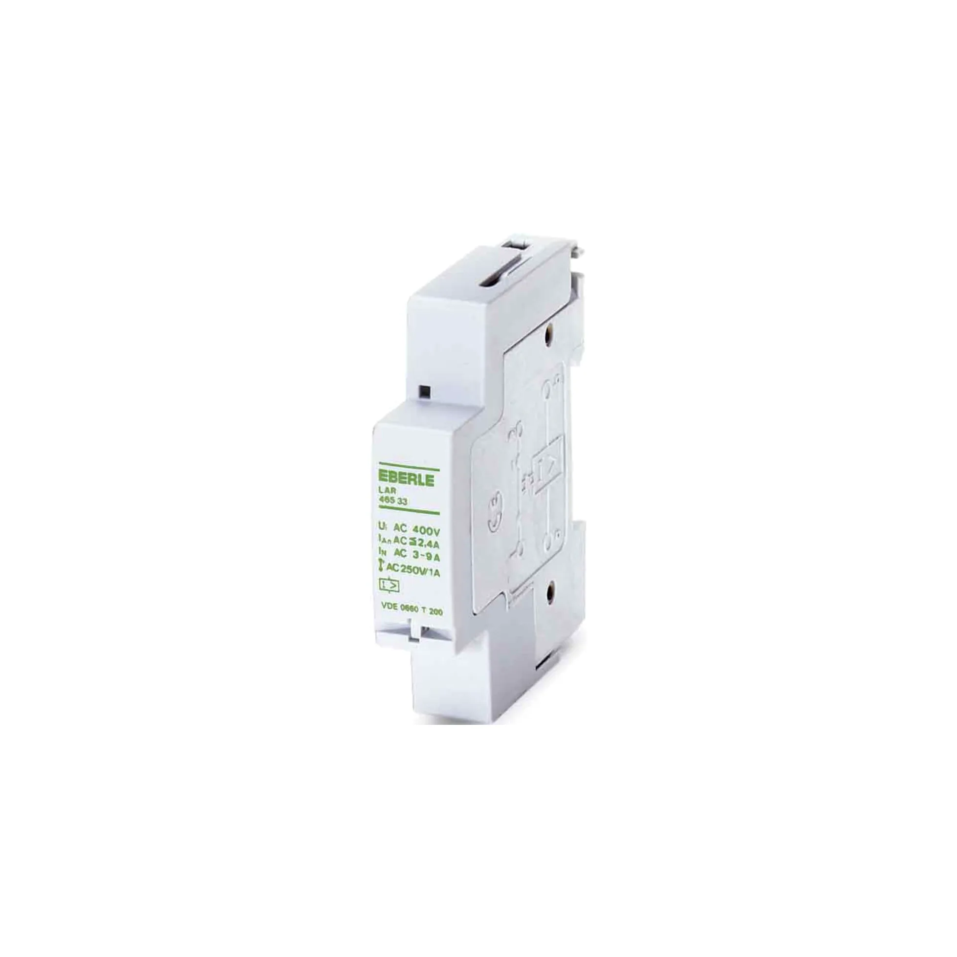 Eberle Controls 04653309000 przekaźnik odrzutowy LAR 46533 (do redukcji przekroju przewodu dla dużych użytkowników, 2,1 do 6,2 kW, 10 A AC)