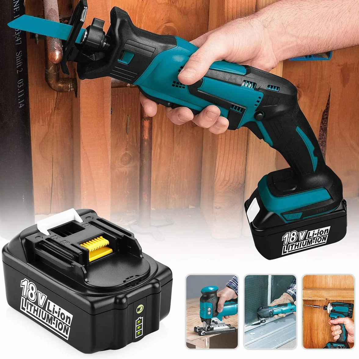 Energup BL1850 18V 5.0Ah bateria do Makita baterii 18V BL1860 BL1850 BL1840 BL1830 BL1820 BL1815 BL1820B BL1815B LXT400 baterie narzędziowe z diodą LED