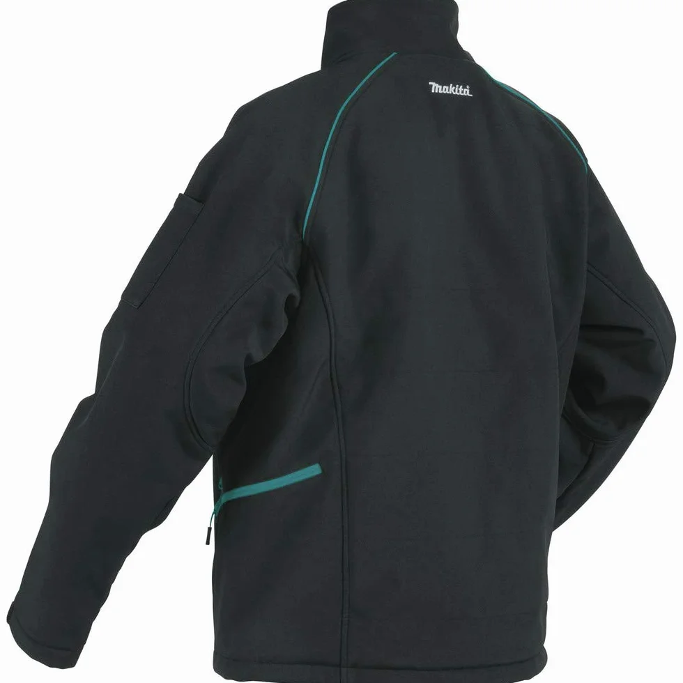Makita DCJ205Z2 XL Akumulatorowa Kurtka Termiczna Rozm. 2 XL 12 V maks. / 14.4 V / 18 V, Bez Akumulatora, bez Ładowarki, Czarna, 17-21