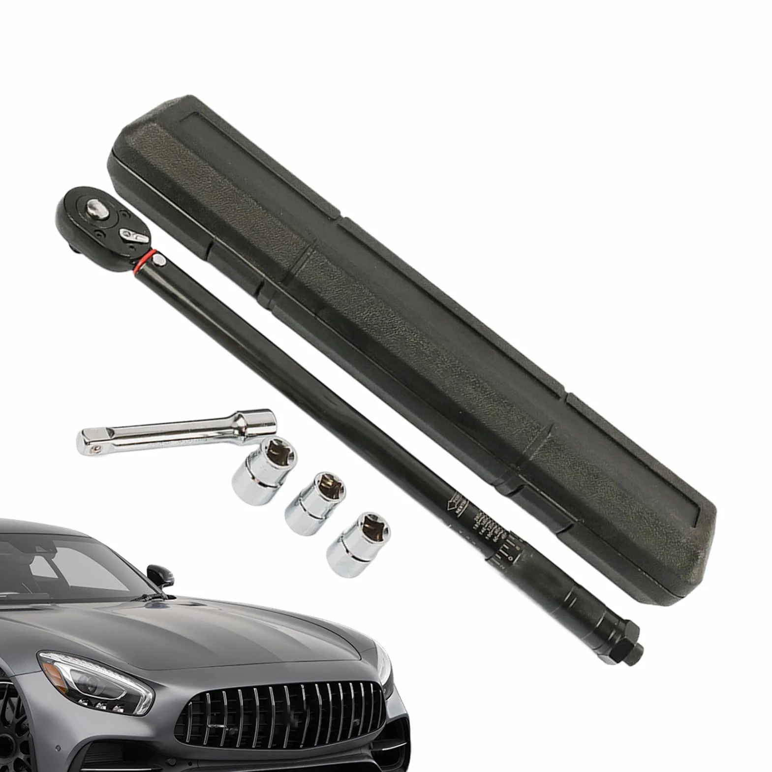 Klucz dynamometryczny Ergonomiczne regulowane narzędzia mechaniczne | Klucz dynamometryczny z grzechotką Dla mechaników samochodowych i inżynierów