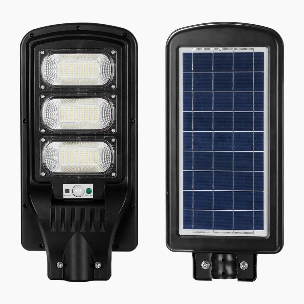 Reflektory zewnętrzne, Solarna lampa uliczna Oświetlenie zewnętrzne Lampa Sterowanie światłem Lampa indukcyjna Zintegrowana lampa ogrodowa