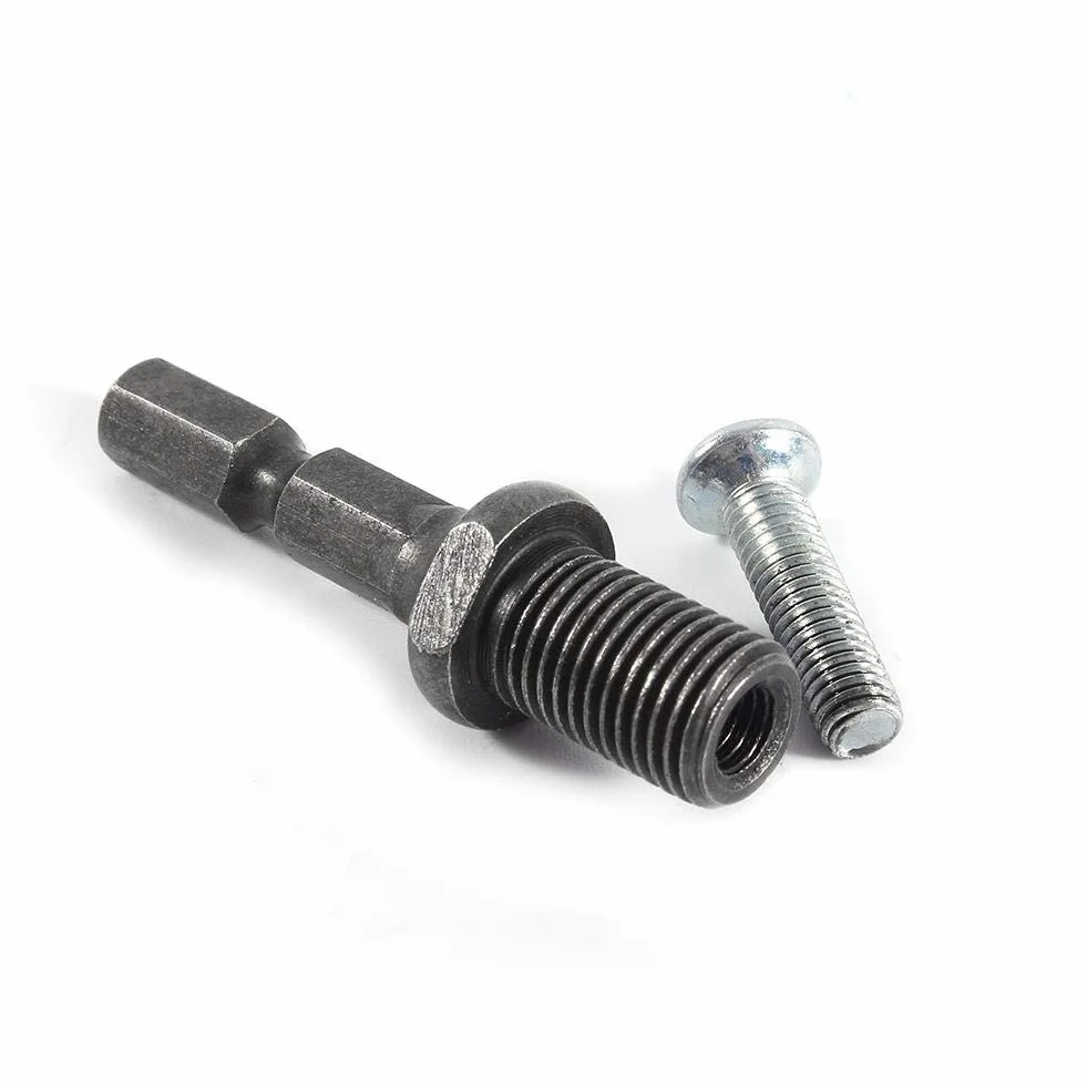 Adapter uchwytu wiertarskiego Unf 3/8-24 Unf Gwint zewnętrzny Chwyt sześciokątny Elektryczny młotek elektryczny Adapter uchwytu wiertarskiego ze śrubą do uchwytu wiertarskiego 6 mm 10 mm 13 mm